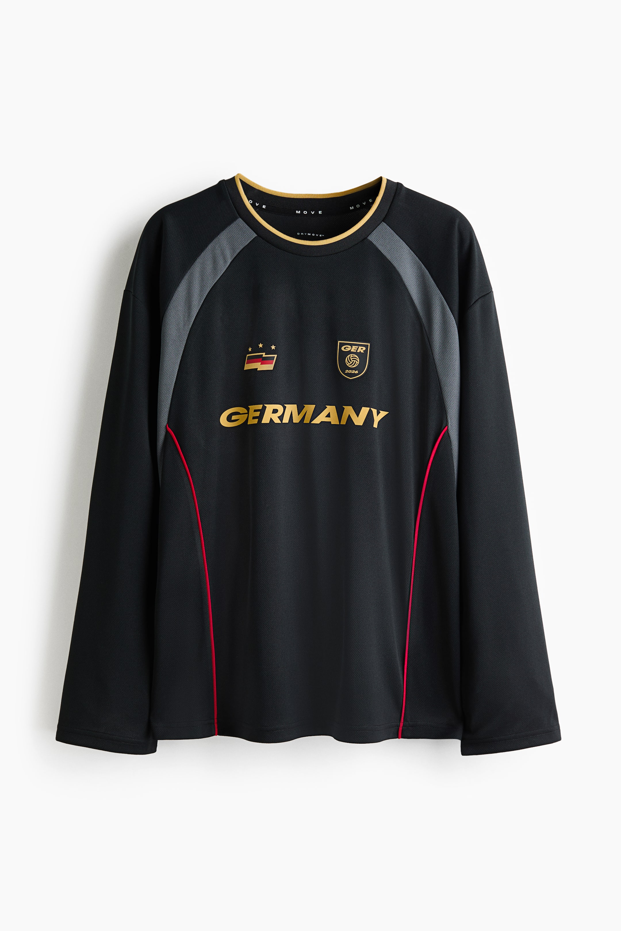 Oversized Printed Soccer Jersey with DryMove™
