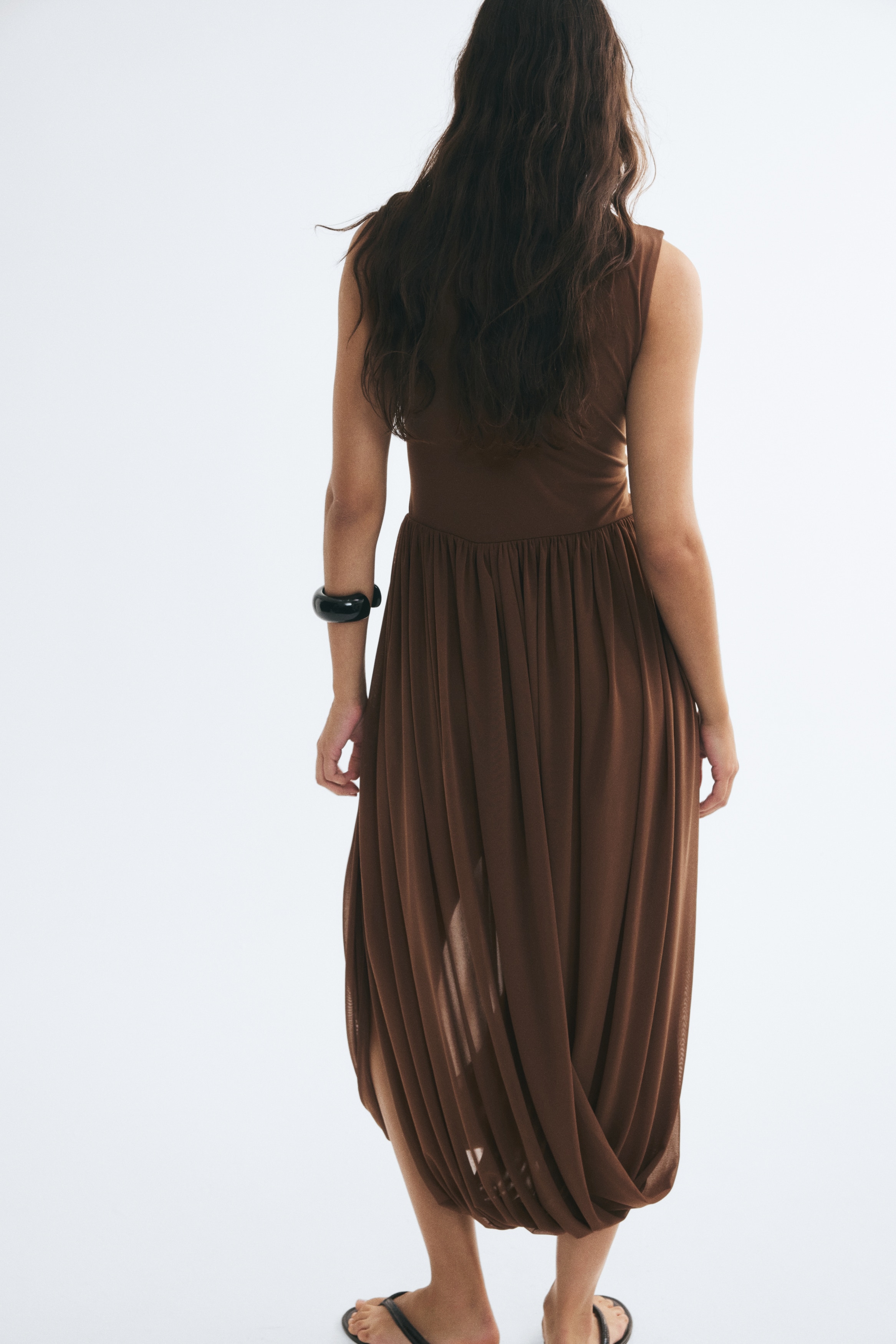 Draped Jersey Dress - thumbnail 3