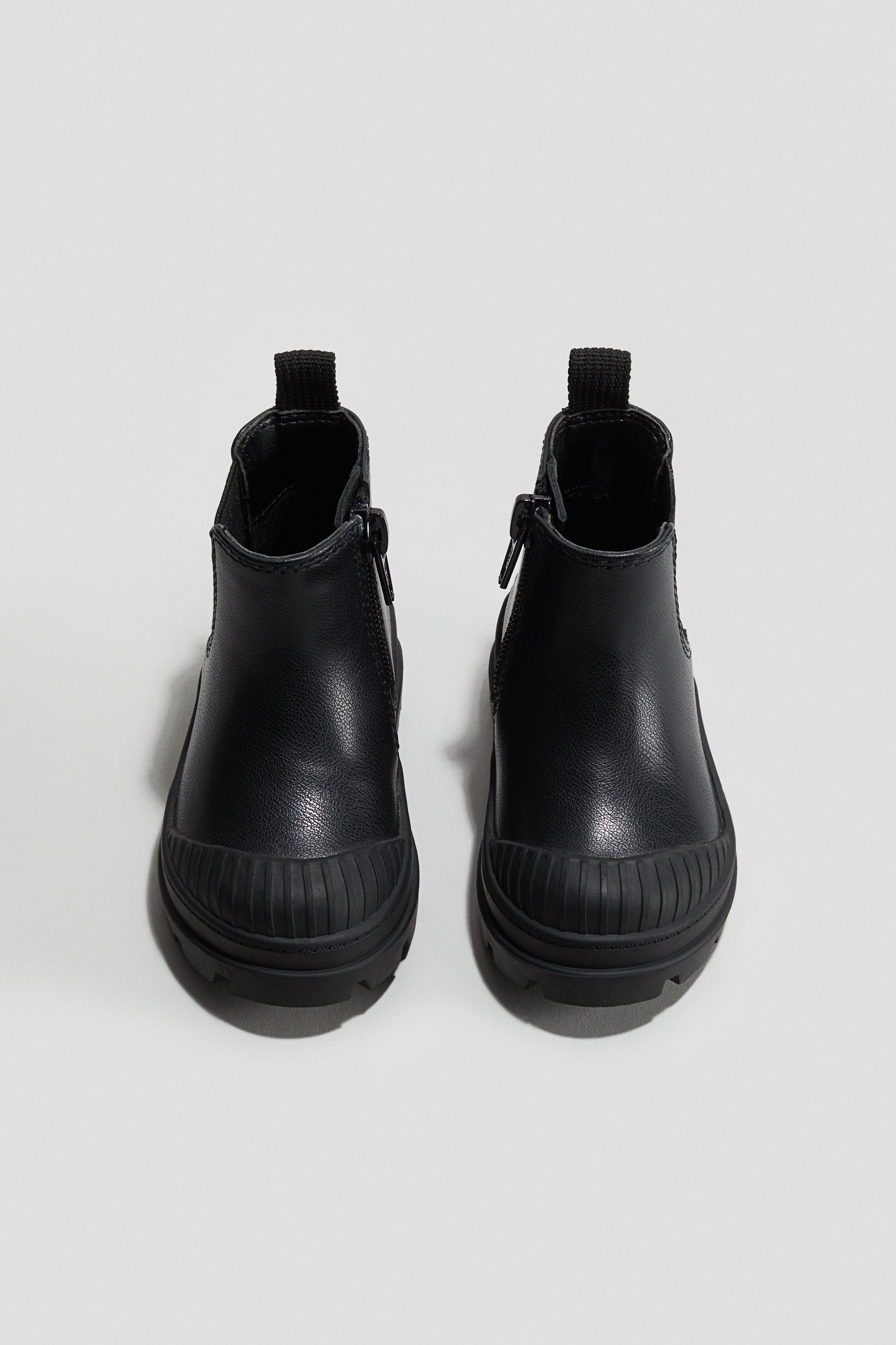 Chelchel918様 Boots | Chunky Cleated Calf High Chelsea Boots | boohoo