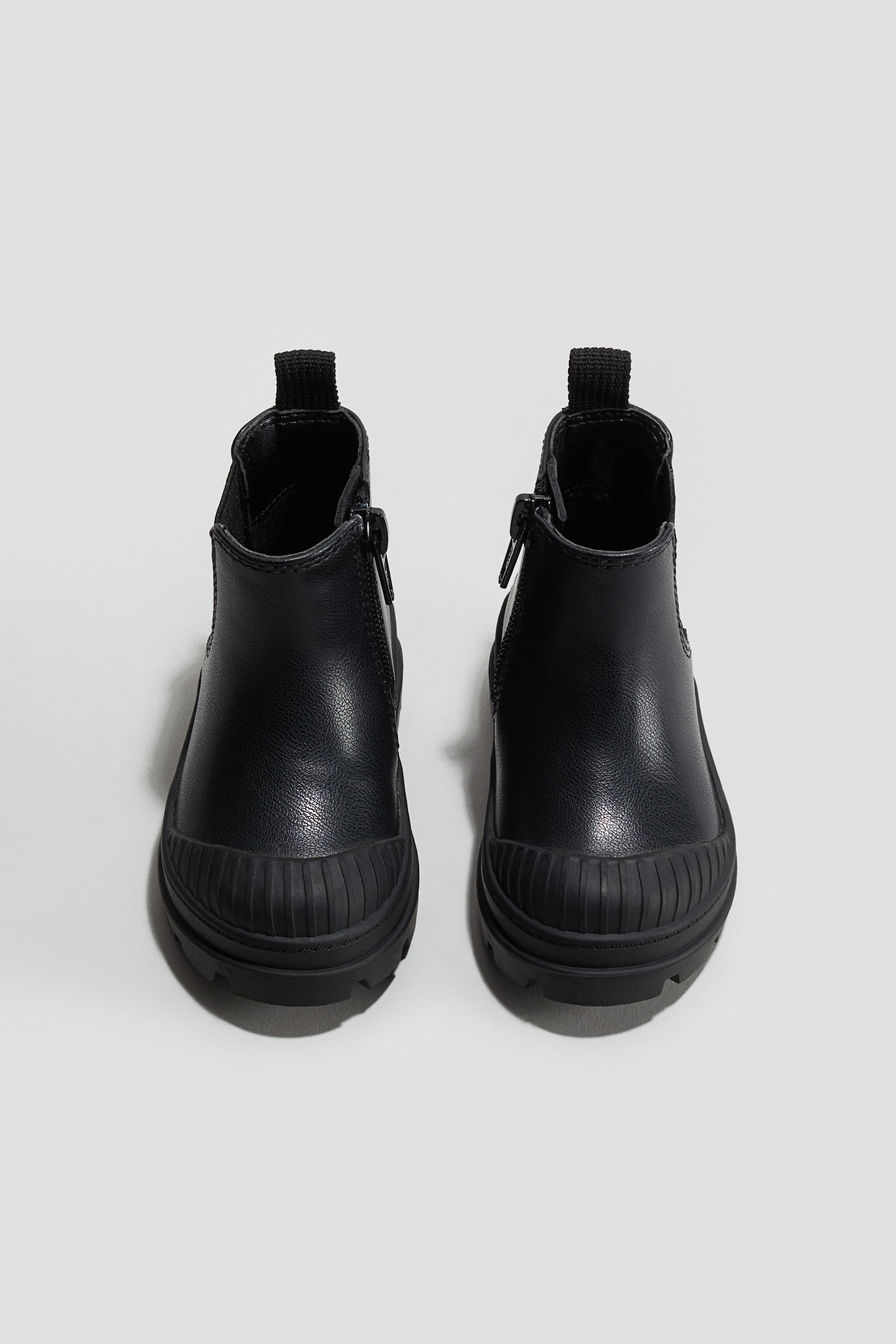 Детские ботинки H&M Chunky Chelsea, цвет: Чёрный — фото 3