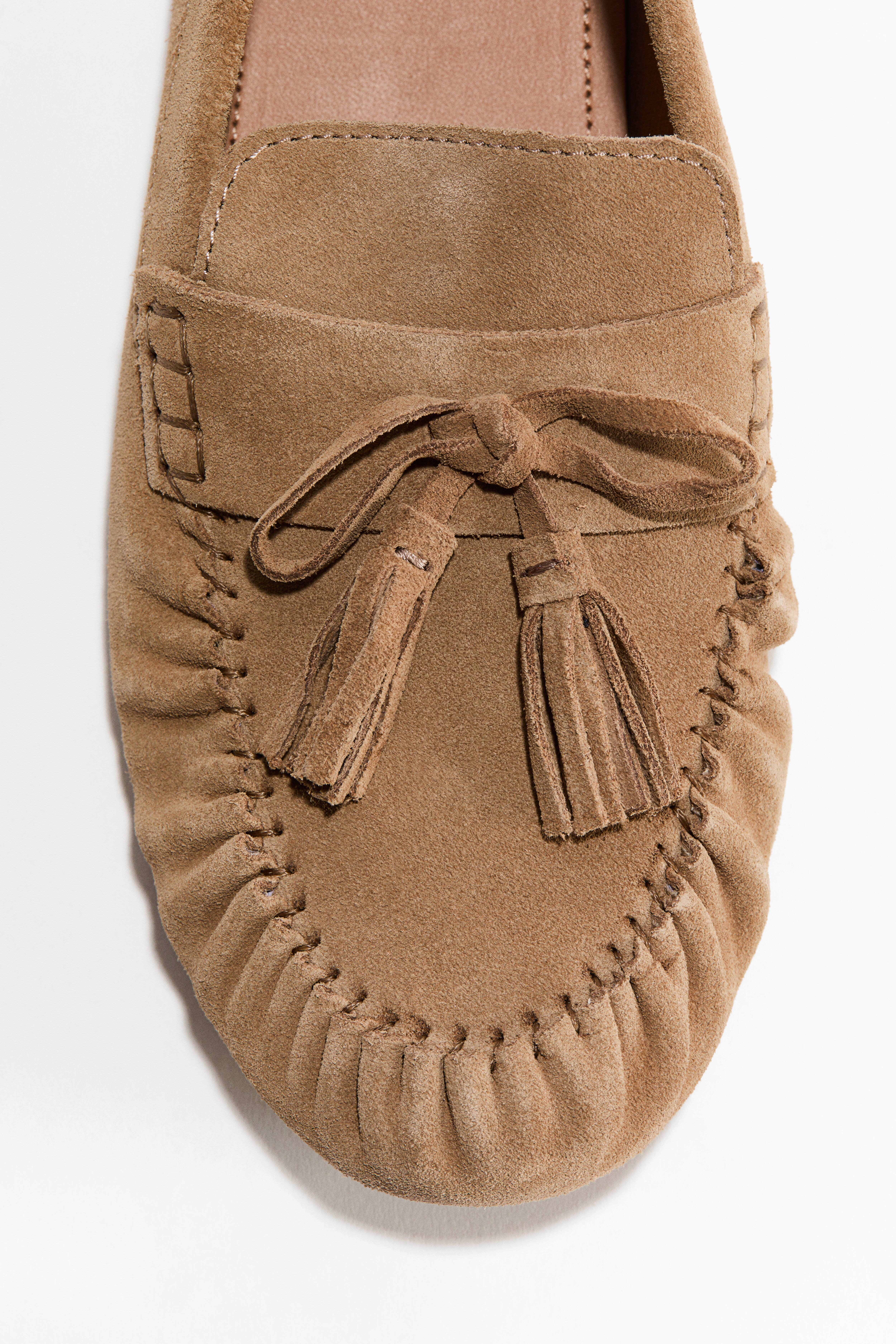 Suede Loafers