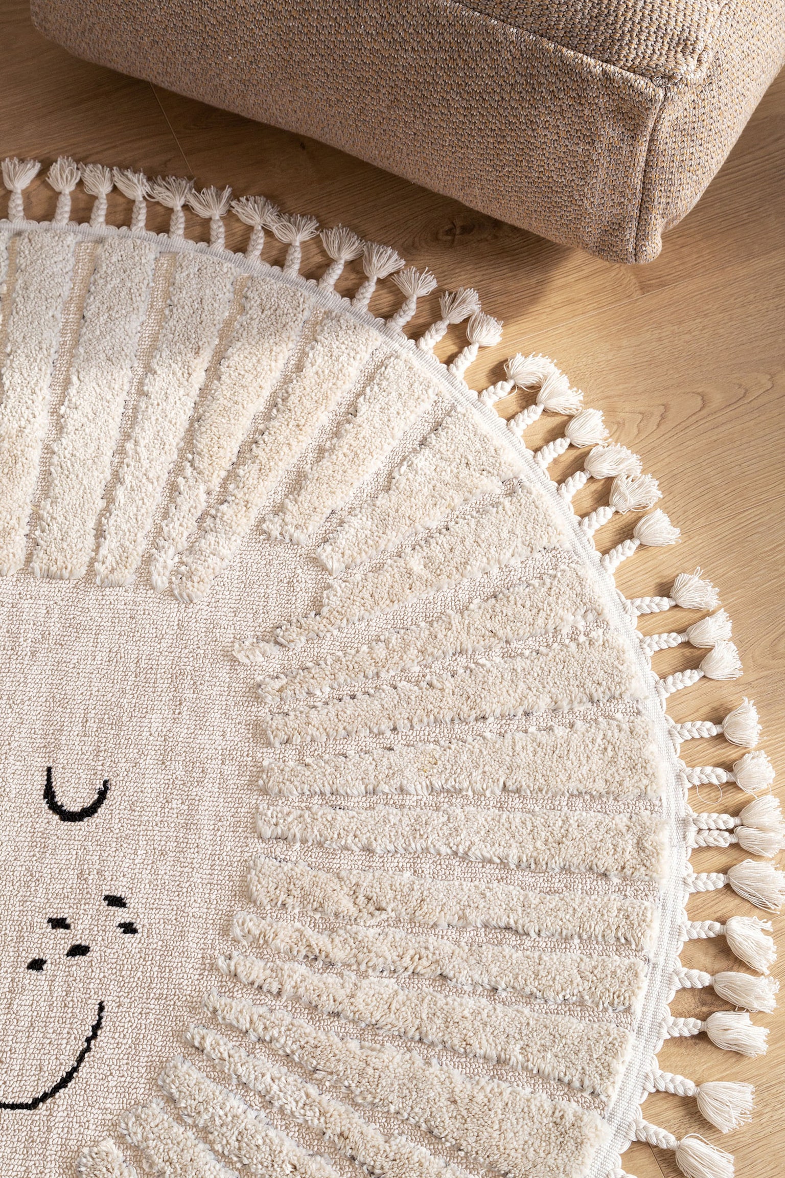 Kinderteppich Momo - Cream/Grau/Beige - 4