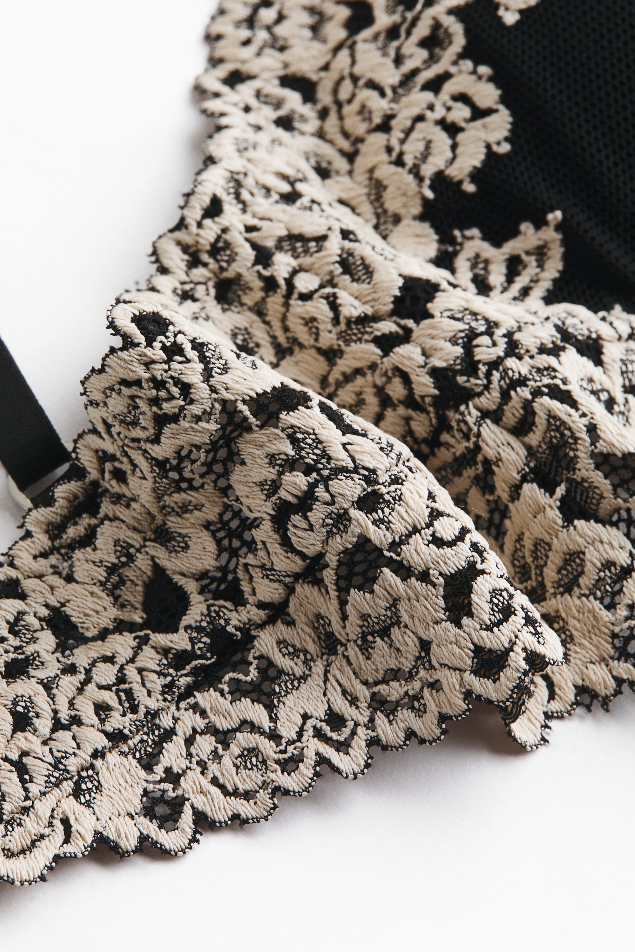 Padded Soft-Cup Lace Bra