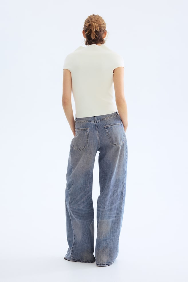 Mock Turtleneck Top-Cream - 5