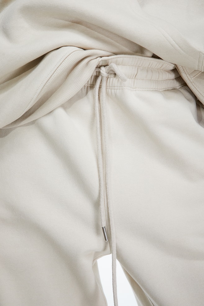 Cotton-blend sweatpants - Light beige/Black/White/Light grey marl/dc/dc/dc - 6