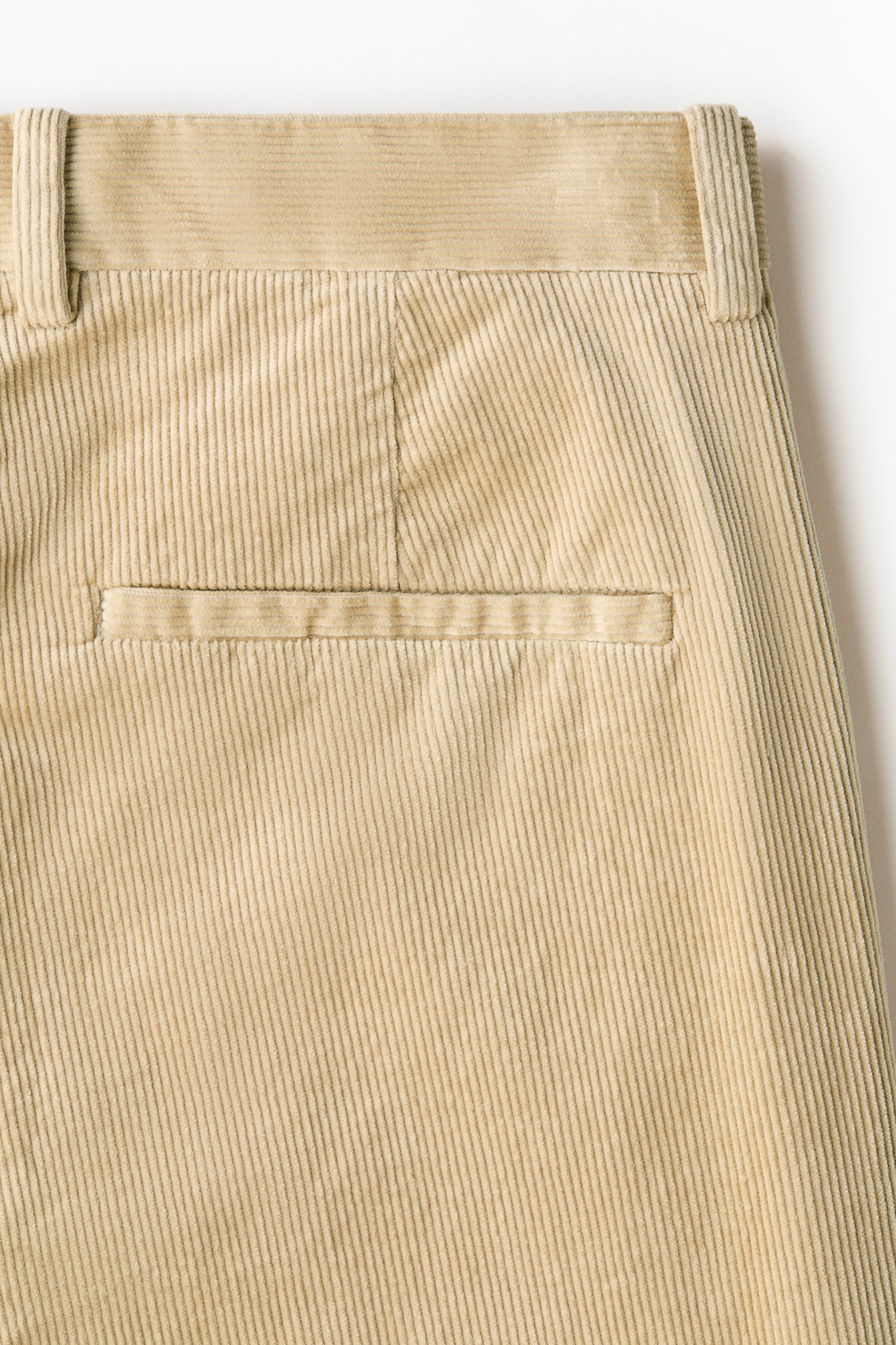 Zobacz większy obraz: Regular Fit Corduroy trousers - Beżowy - ON | H&M PL 8