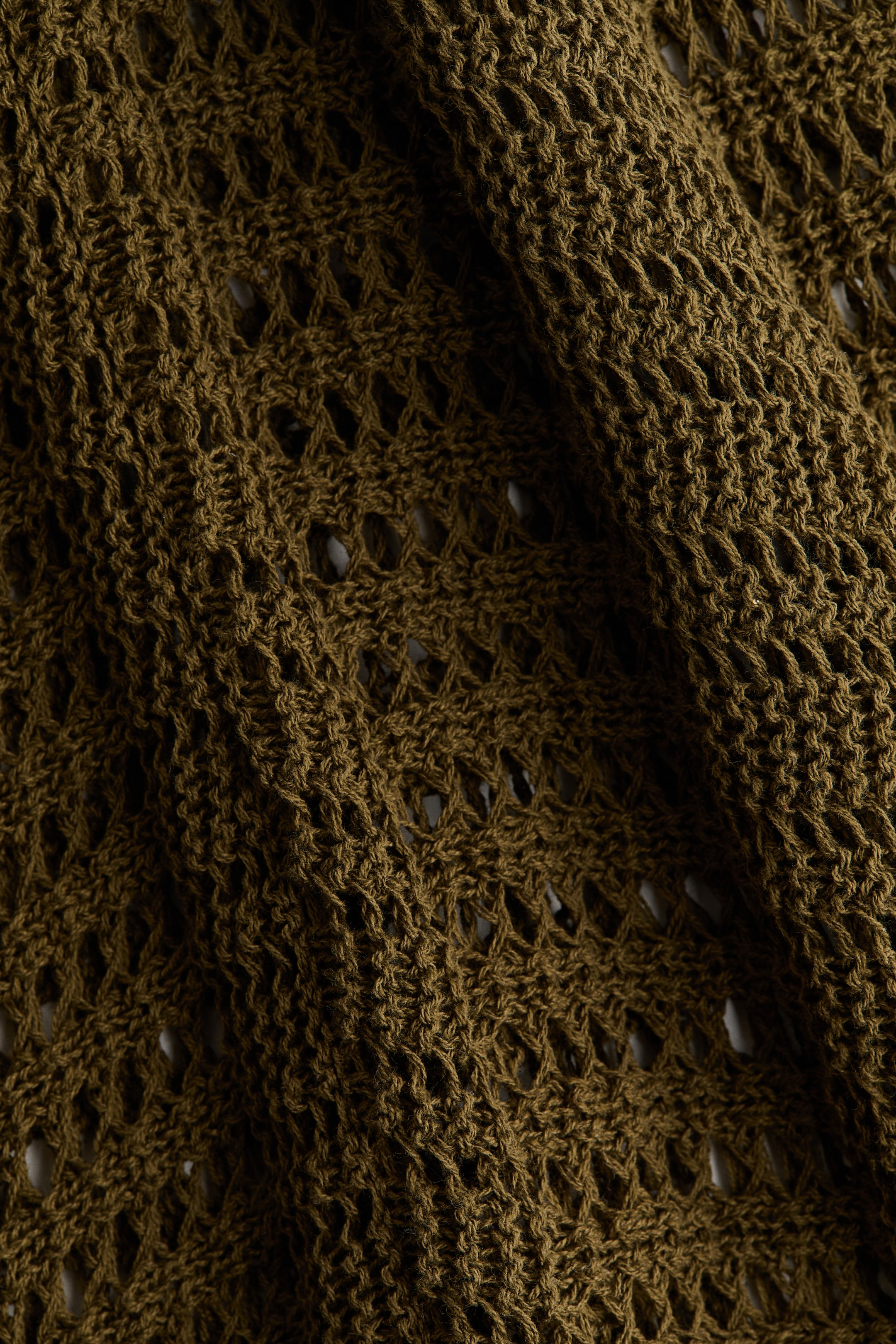 Robe maxi d'aspect crocheté
