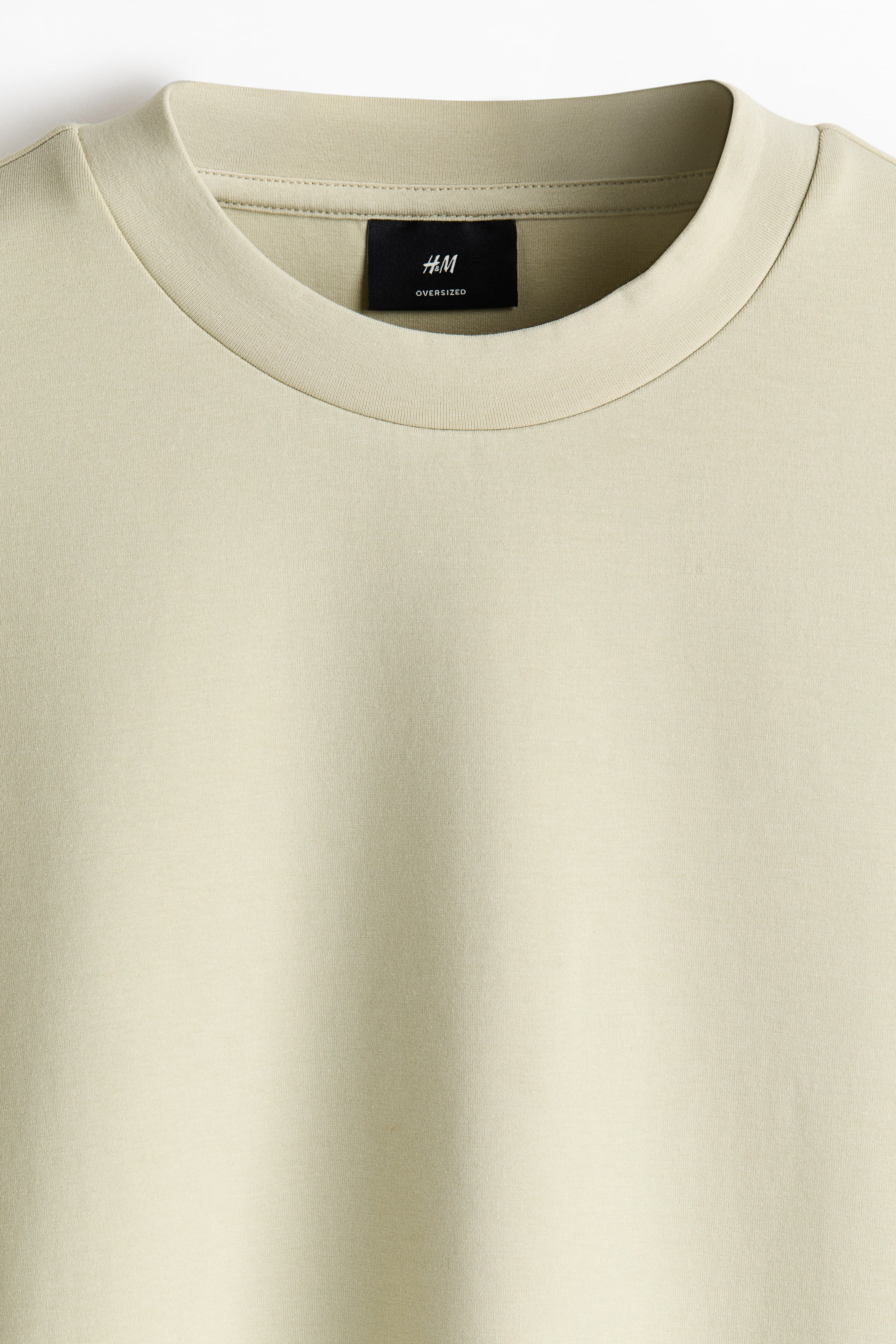 Oversized-Fit Scuba T-Shirt