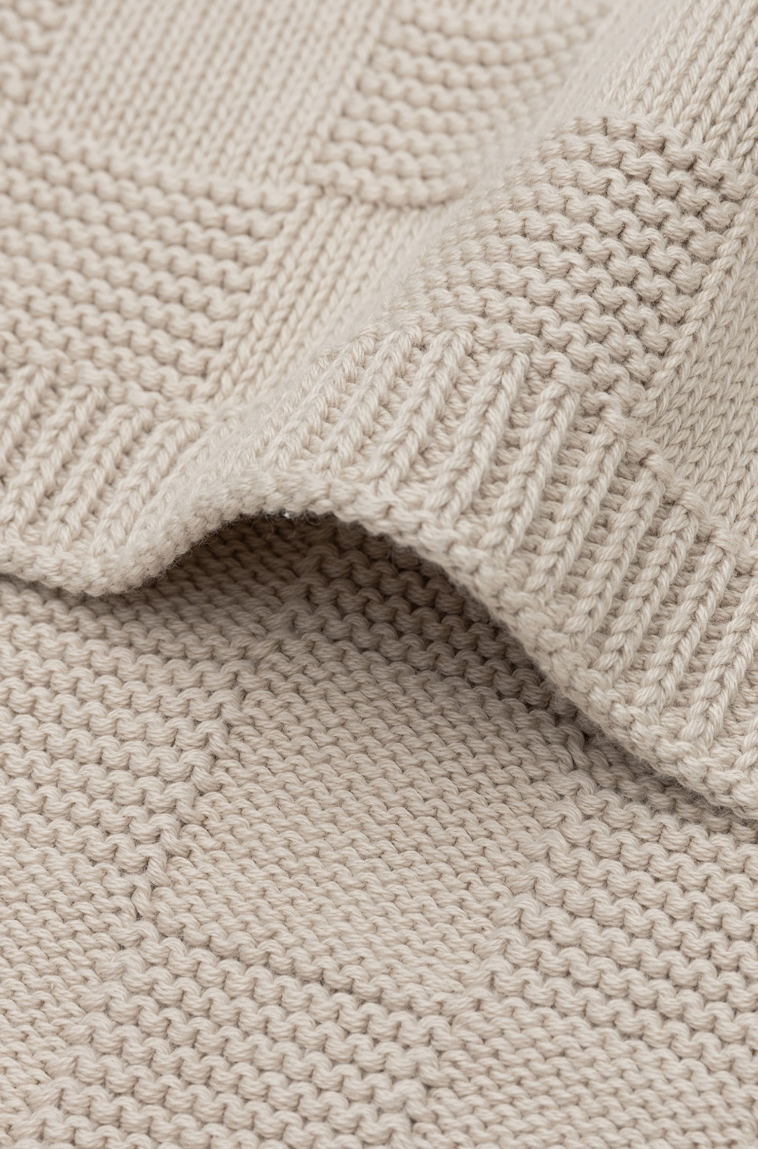 Blanket 75x100cm - Box Knit - Box Knit/warm Sand/Box Knit/milky Coffee/Cosy Knit/ivory/Check Knit/biscuit - 5