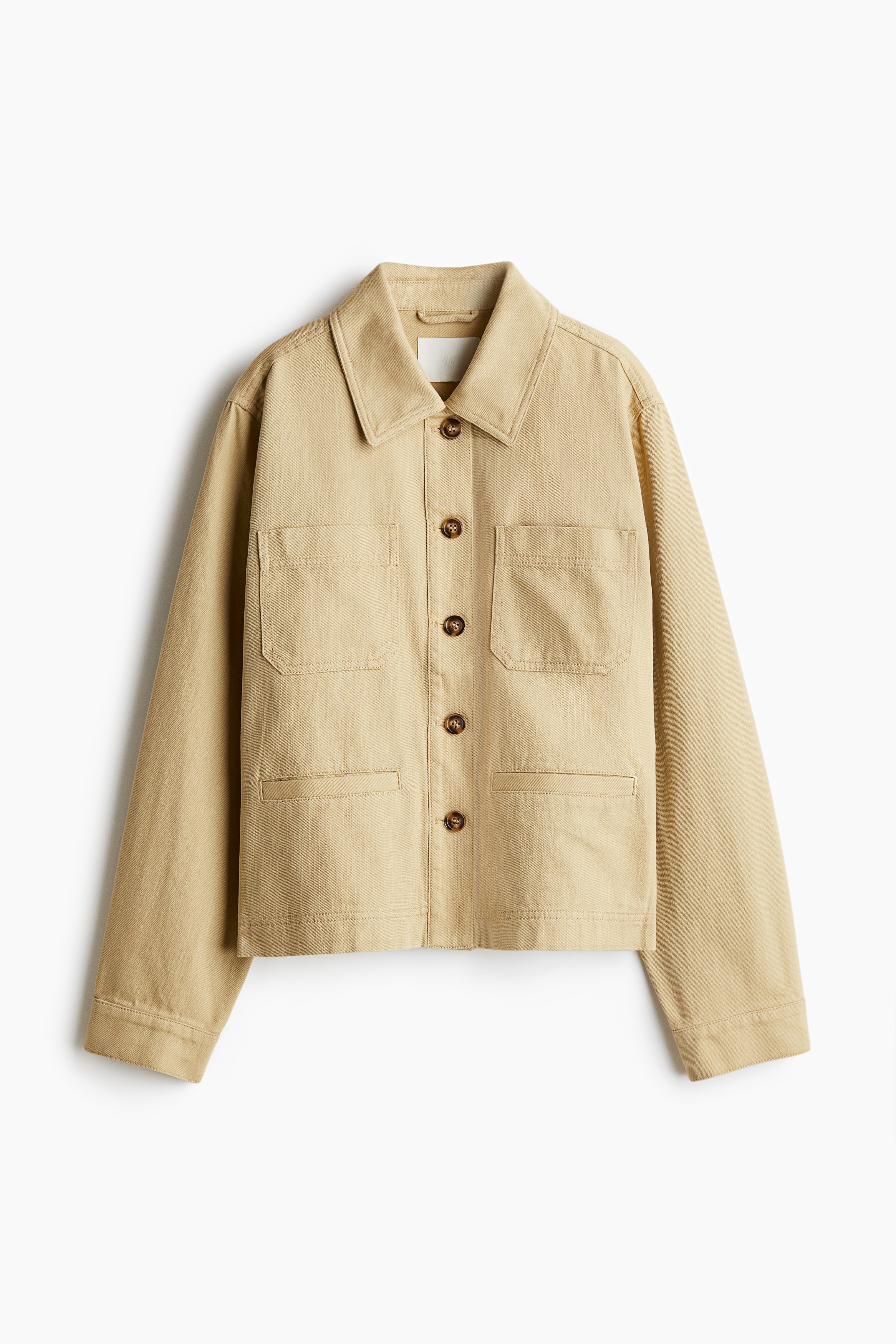 Giacca in twill - Beige