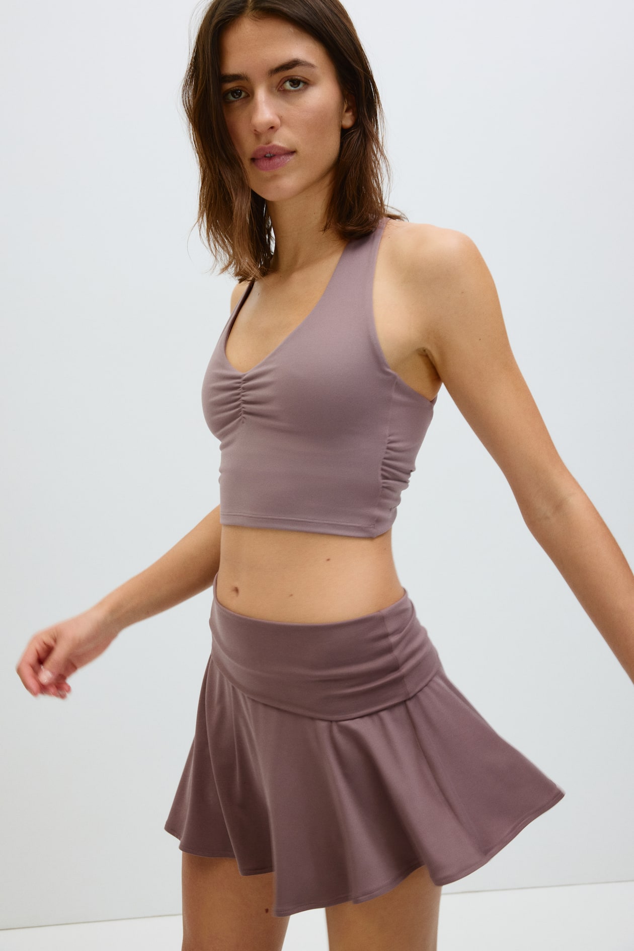 Asymmetric Yoga Skirt - image 3
