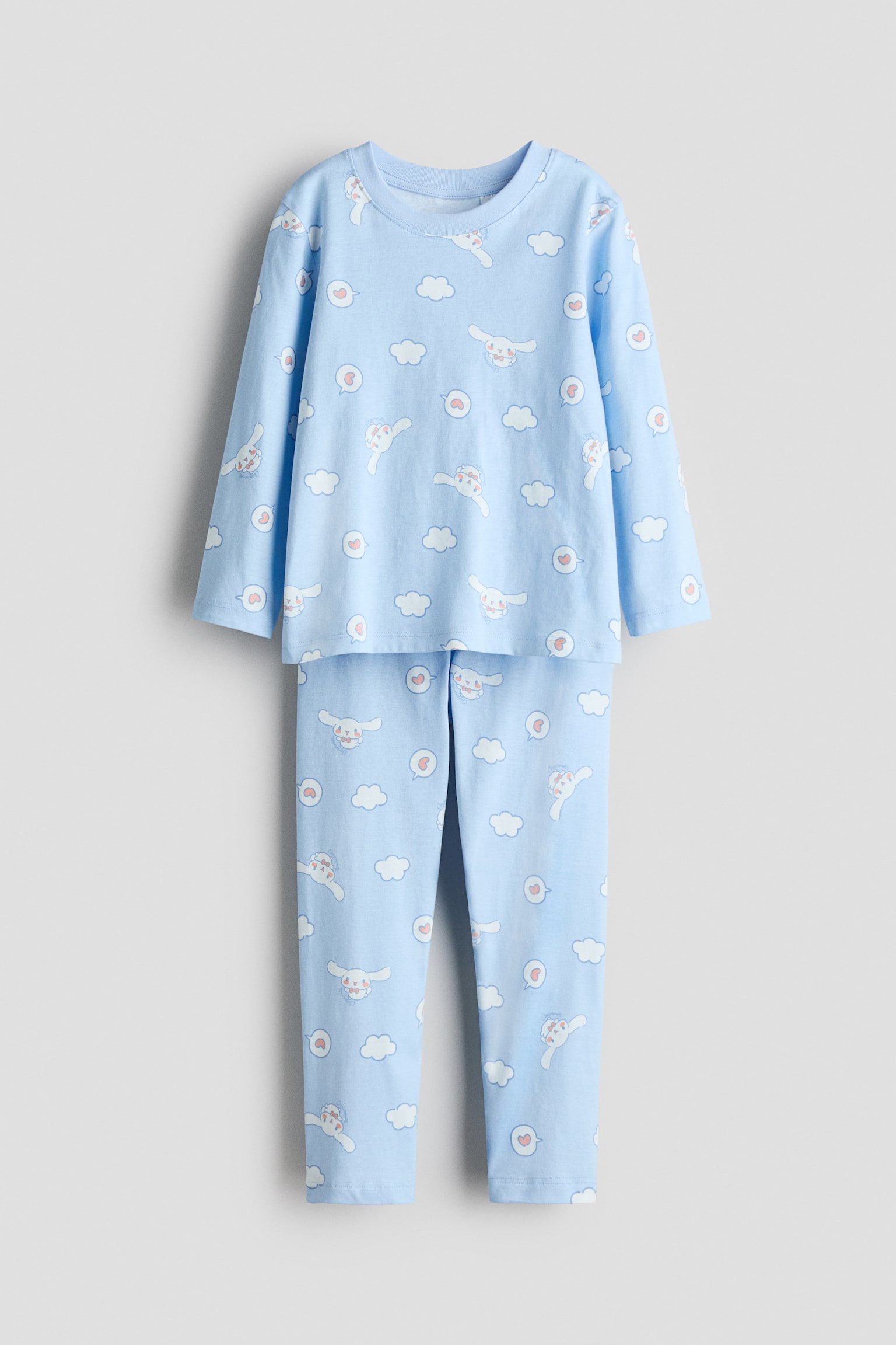 Printed cotton pyjamas - Light blue/Cinnamoroll/Light purple/Kuromi