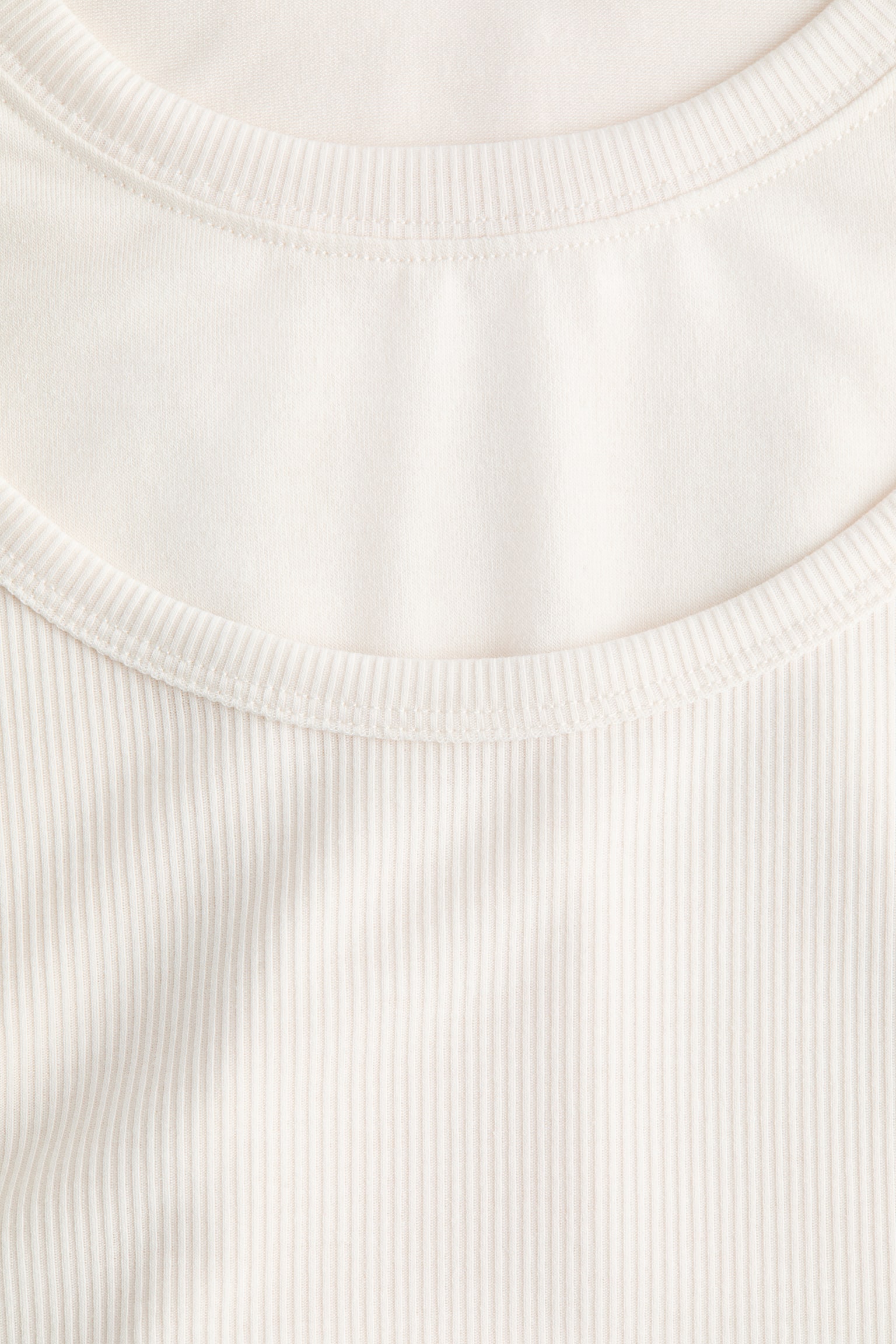 レイヤードトップス - ホワイト/ブラック/グレーメランジ - 6