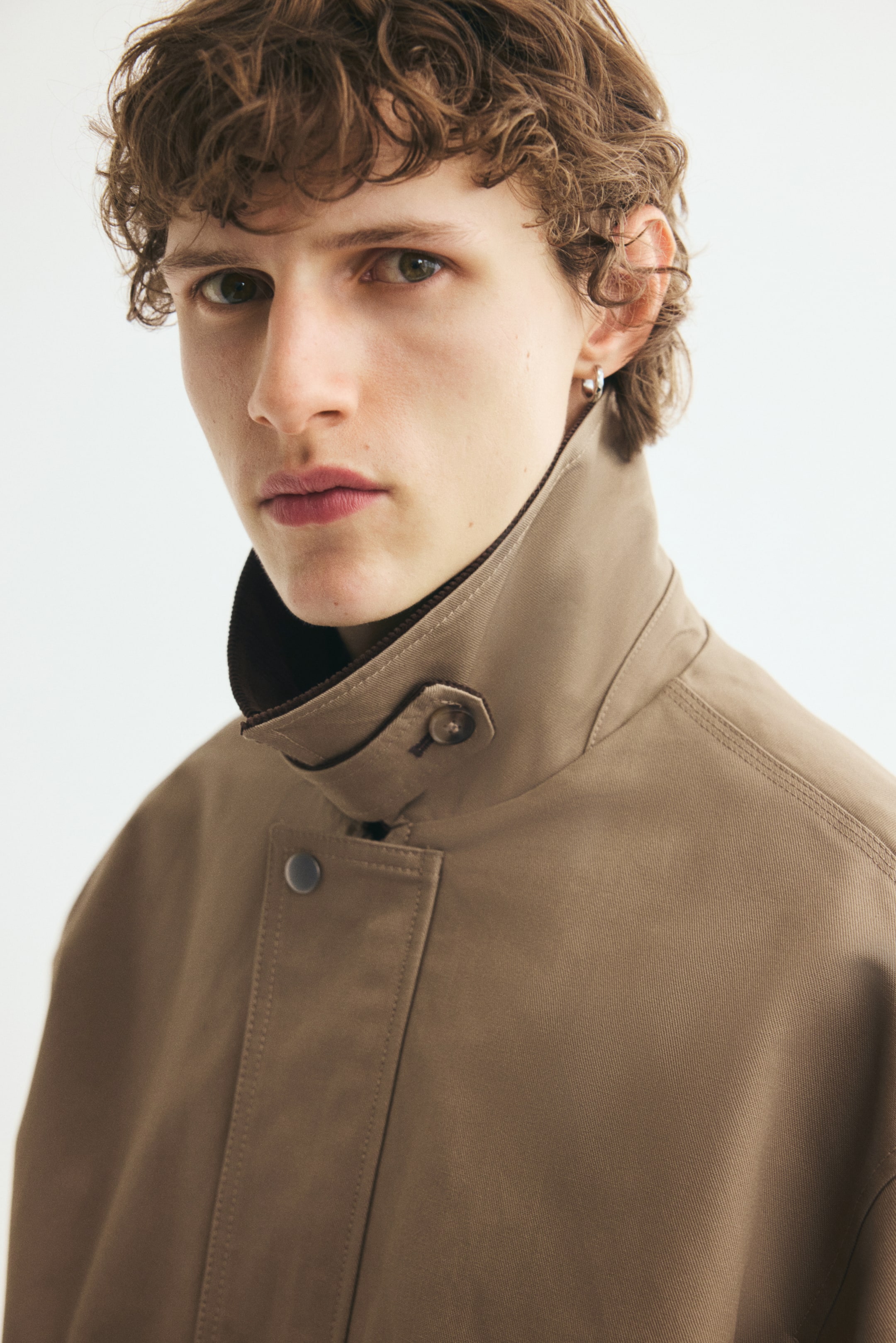 Мужские куртки H&M Twill Workwear Jacket — фото 4
