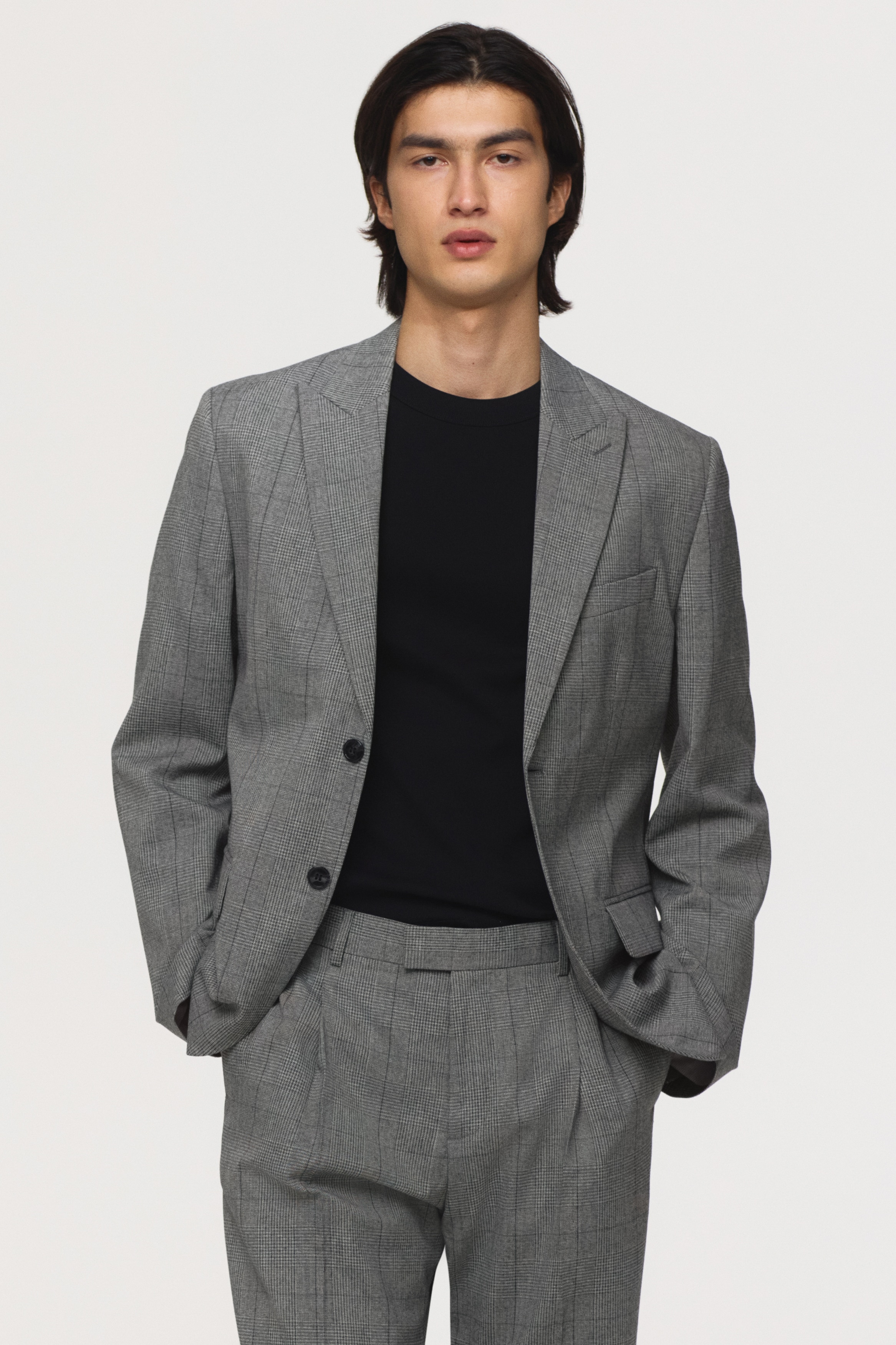 Men's Grey Suits | Plaid, Pinstripe & Wedding Suits | H&M US