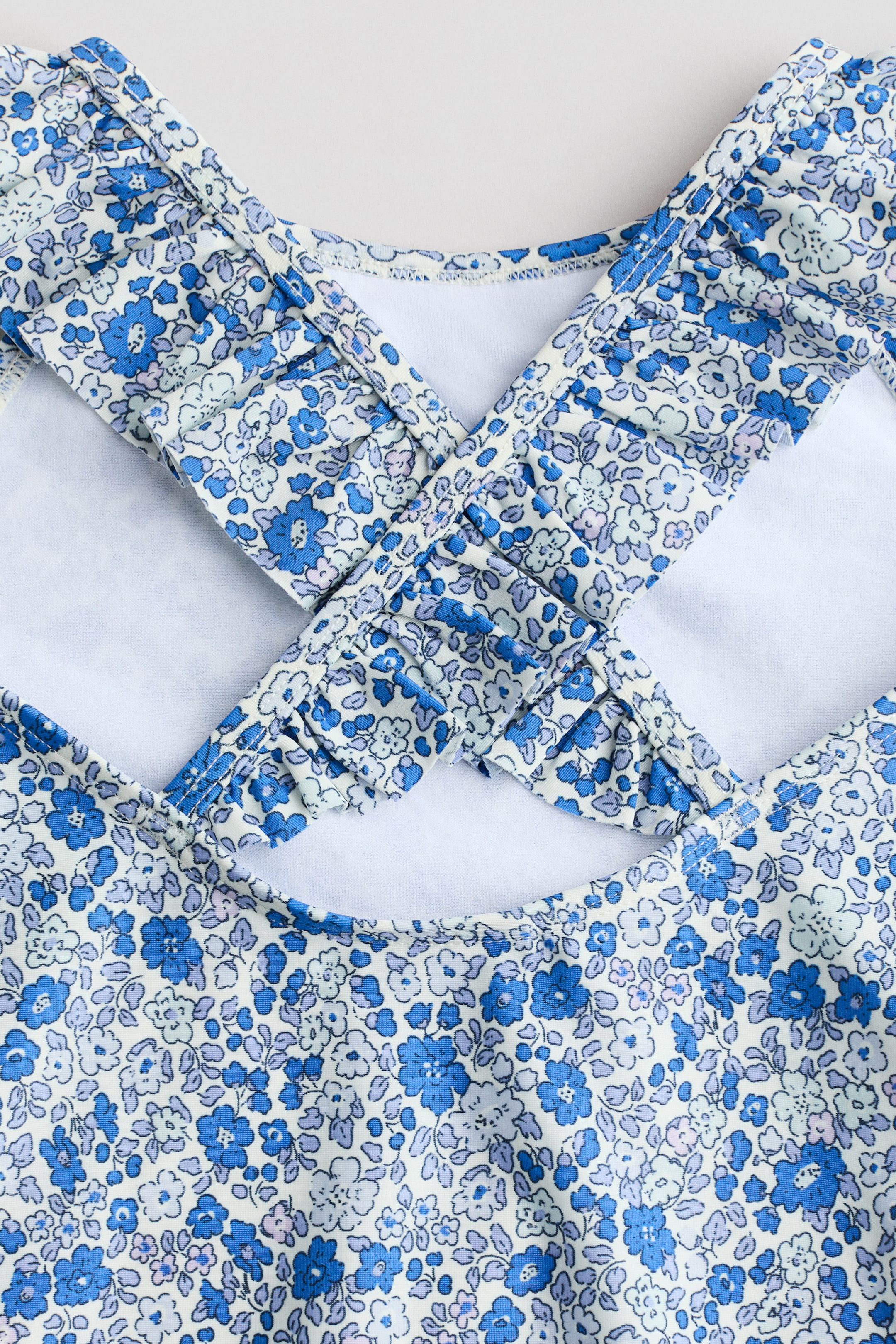 Swimsuit with Flounces