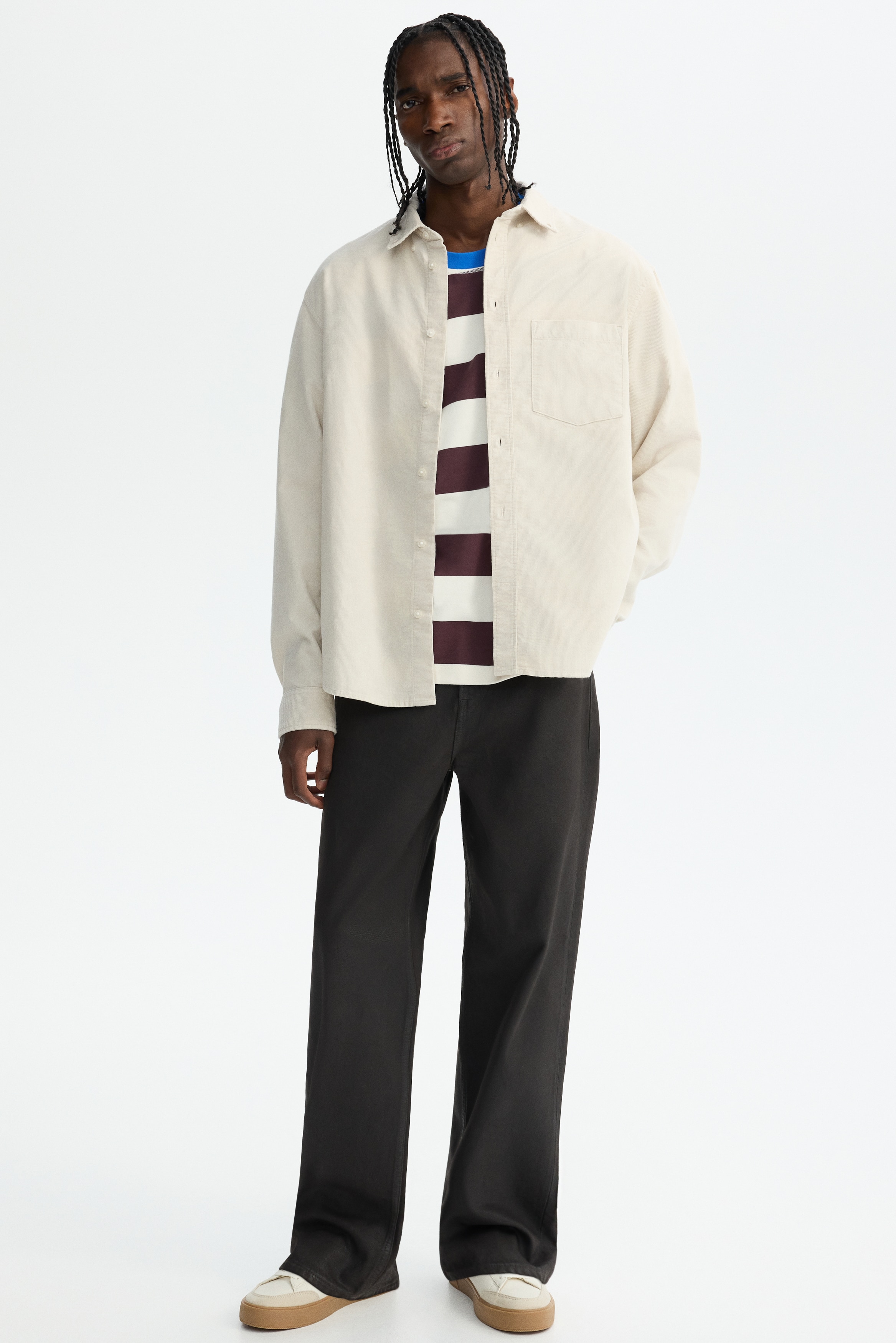 Regular Fit Corduroy shirt