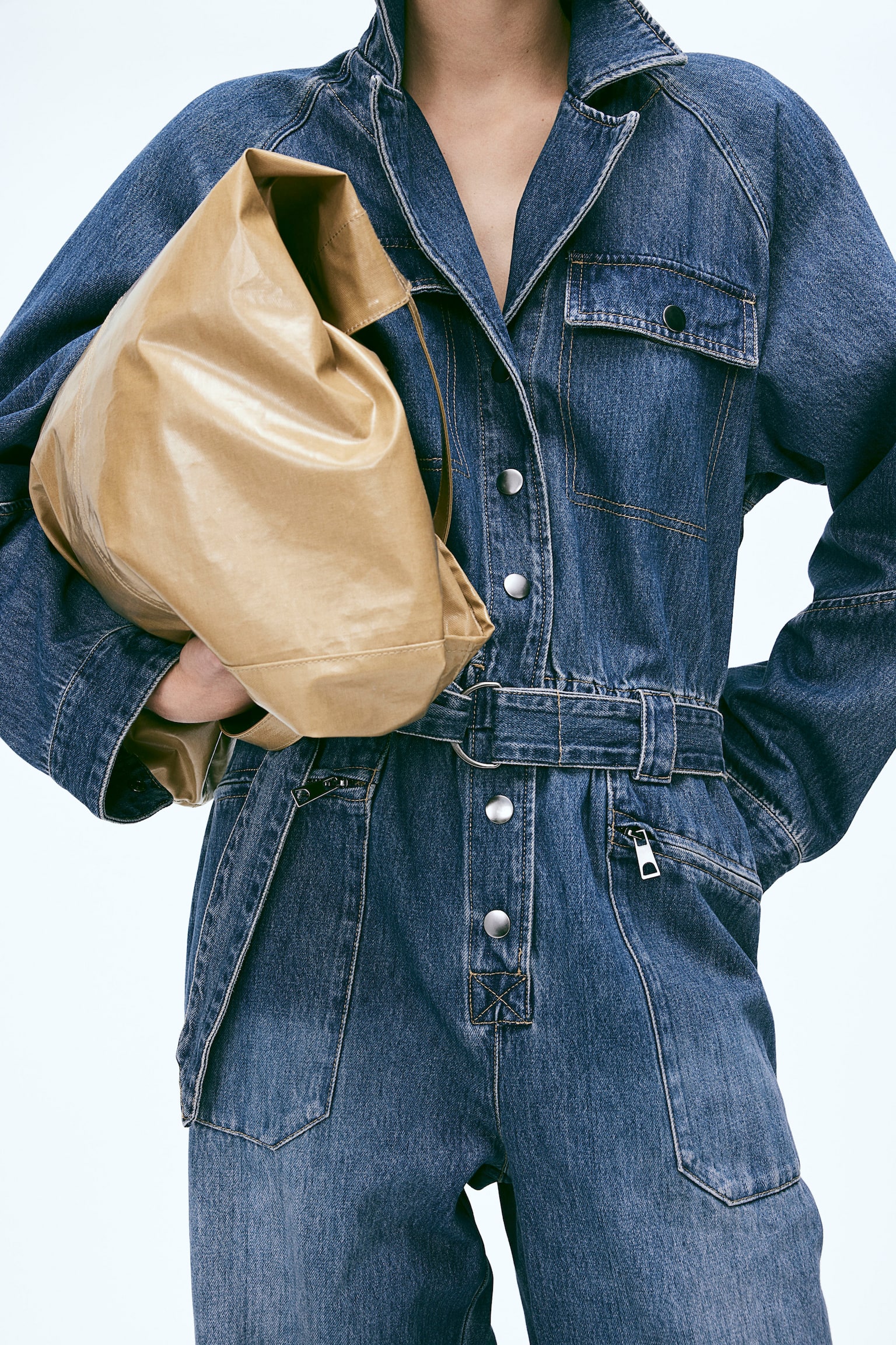 Denim boilersuit - Denim blue - 3