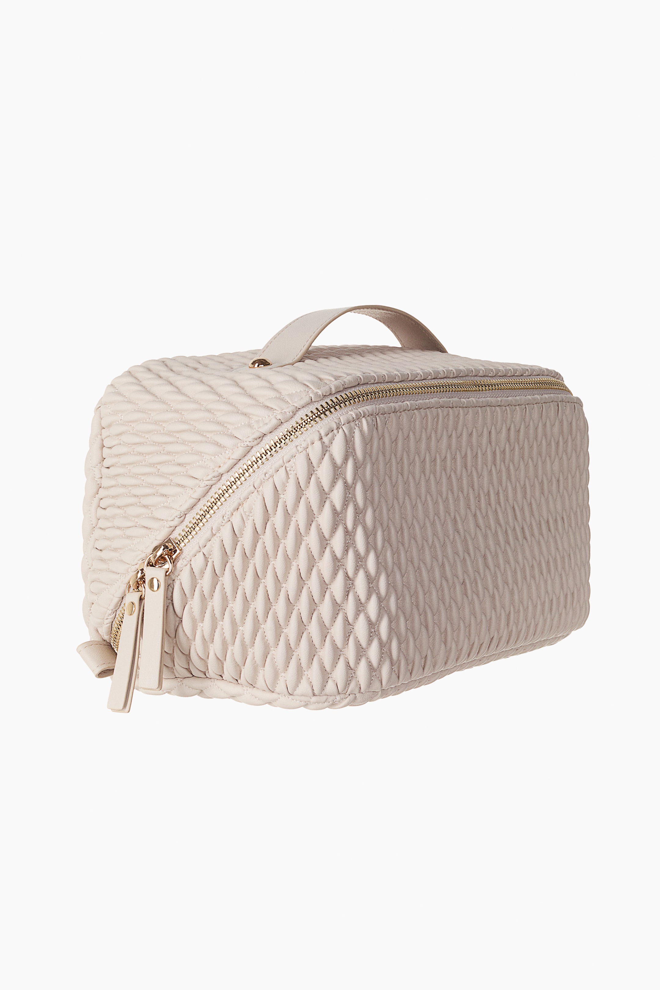 Nagyobb kép megtekintése: Dobozos szabású steppelt neszesszer - Light beige - Beauty all | H&M HU 3