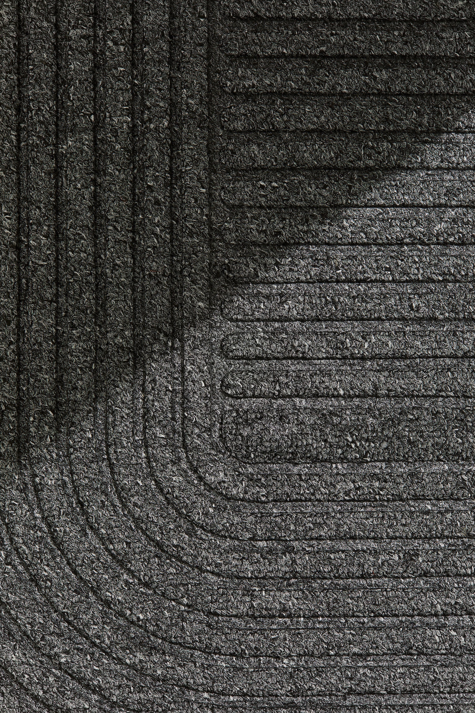 Relief-pattern doormat - Anthracite grey - 2