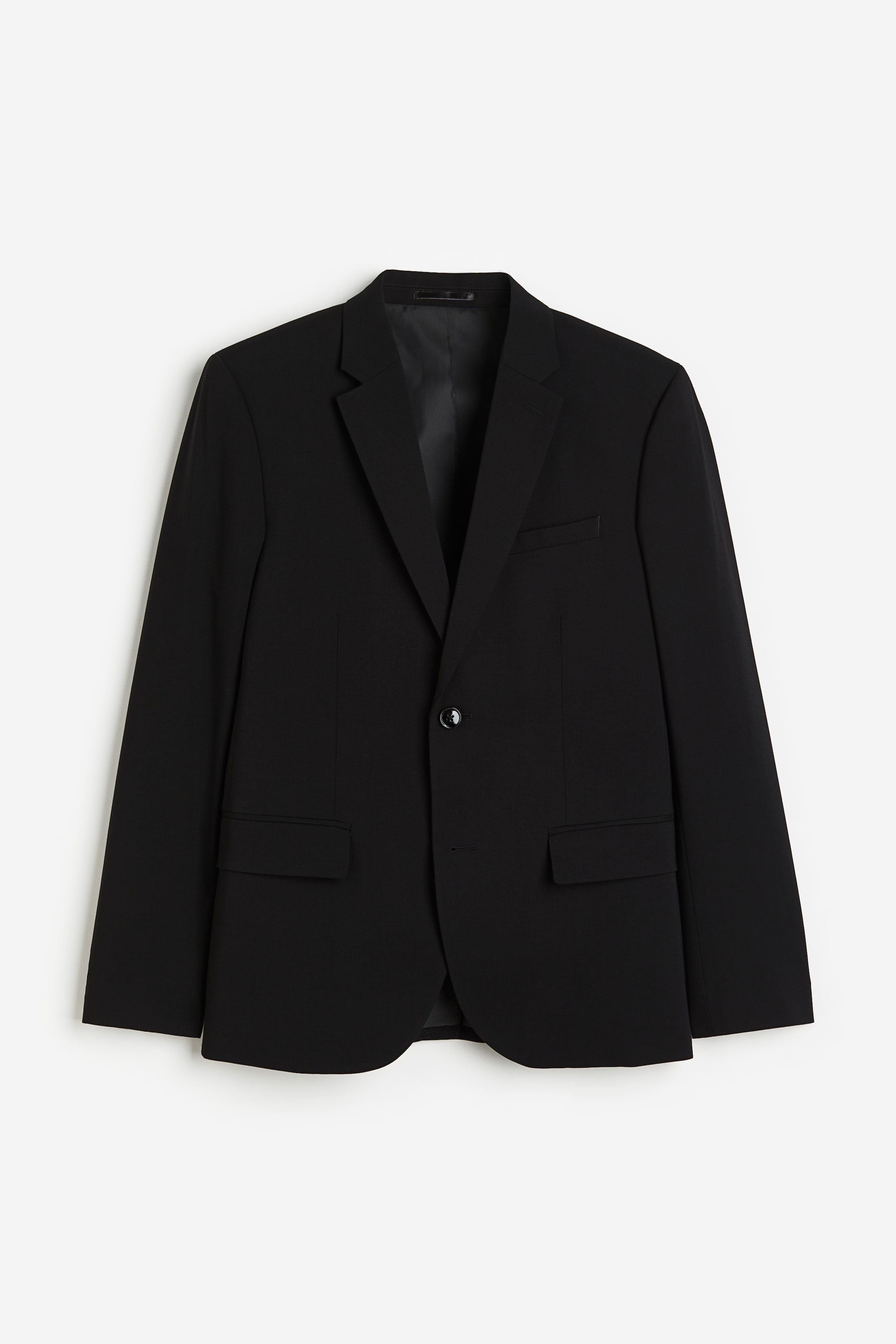 Skinny Fit Jacket - Black - Men | H&M GB 4