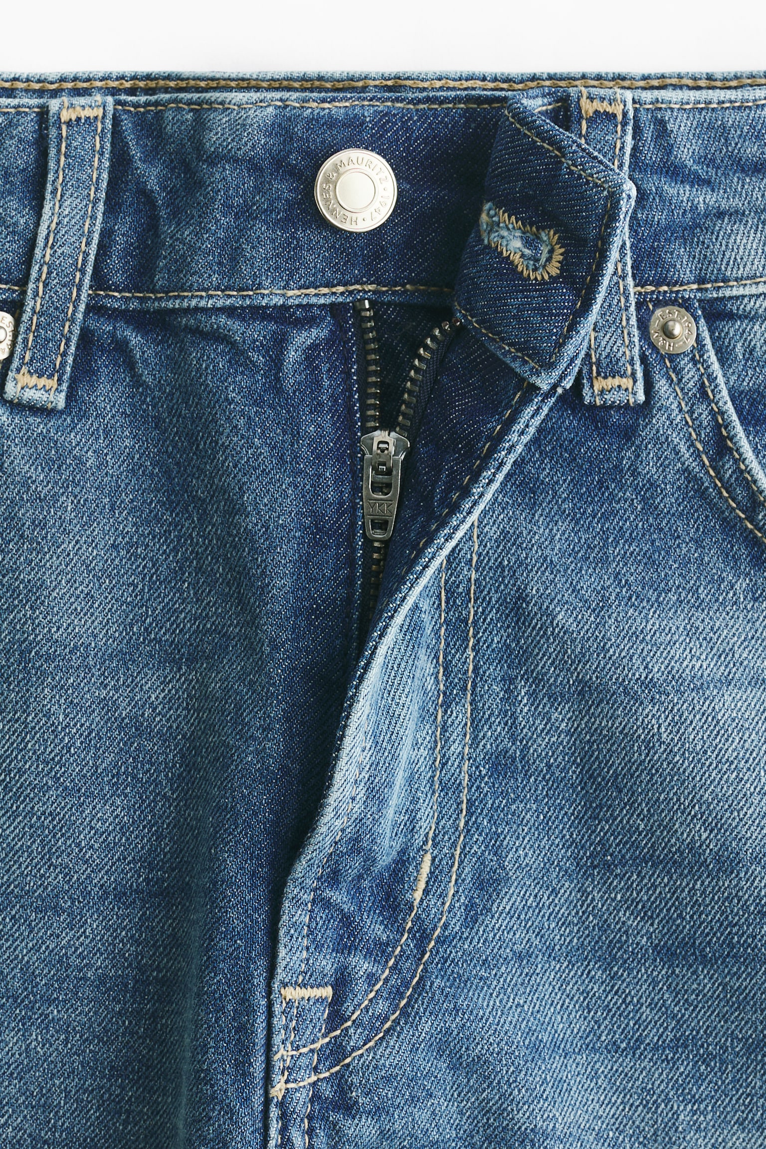 Denim shorts - Denim blue/Light denim blue/Dark denim blue - 6