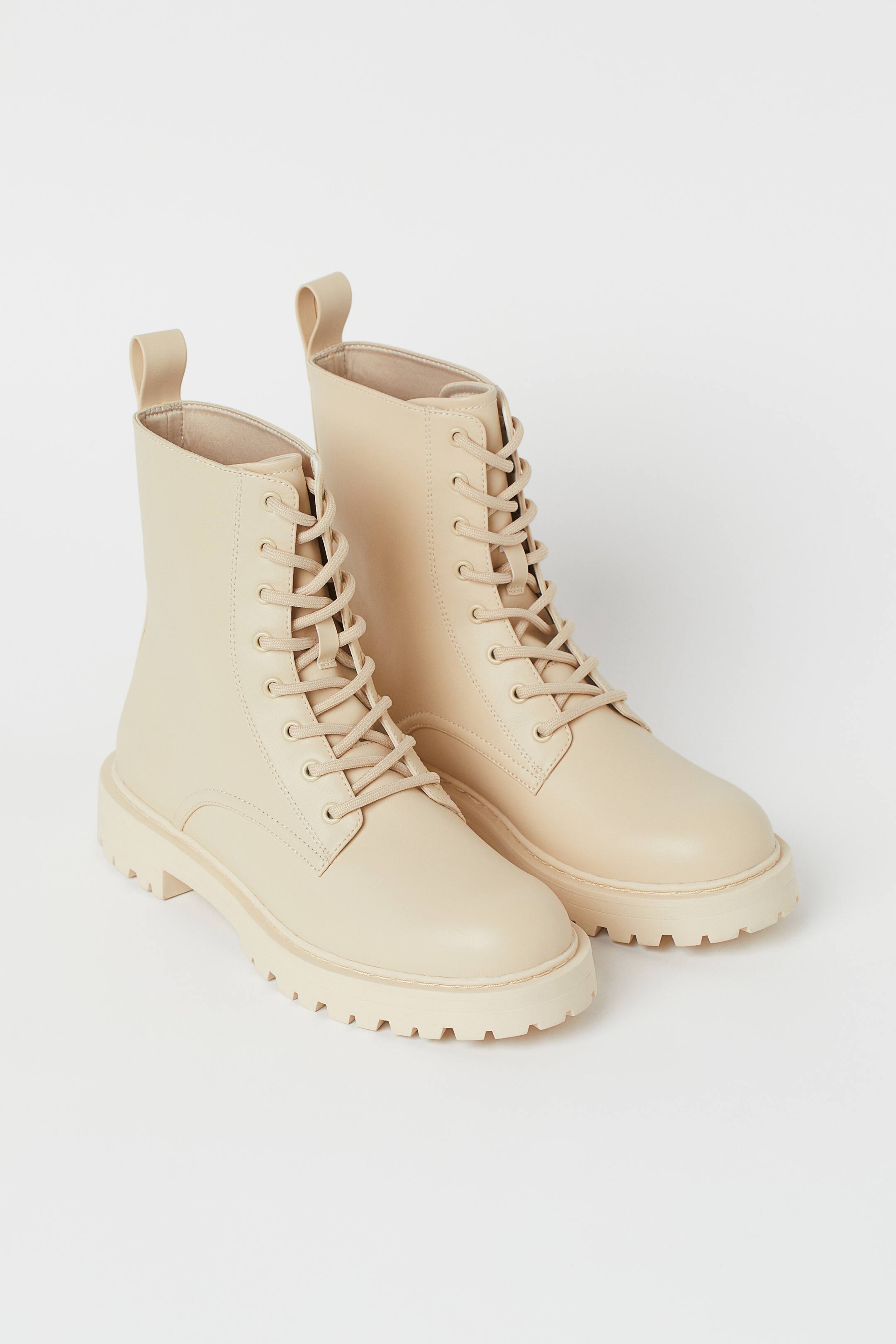 View larger image: Boots - Light beige - Ladies | H&M IN 2