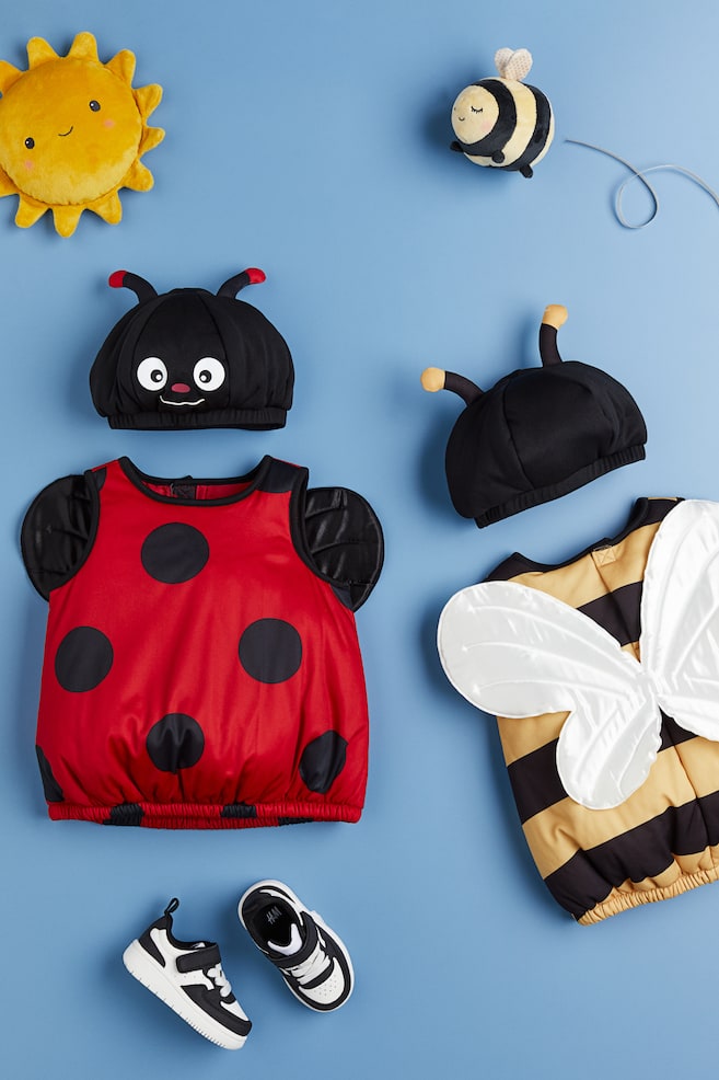 Bug fancy dress costume - Red/Ladybird/Yellow/Bee - 2