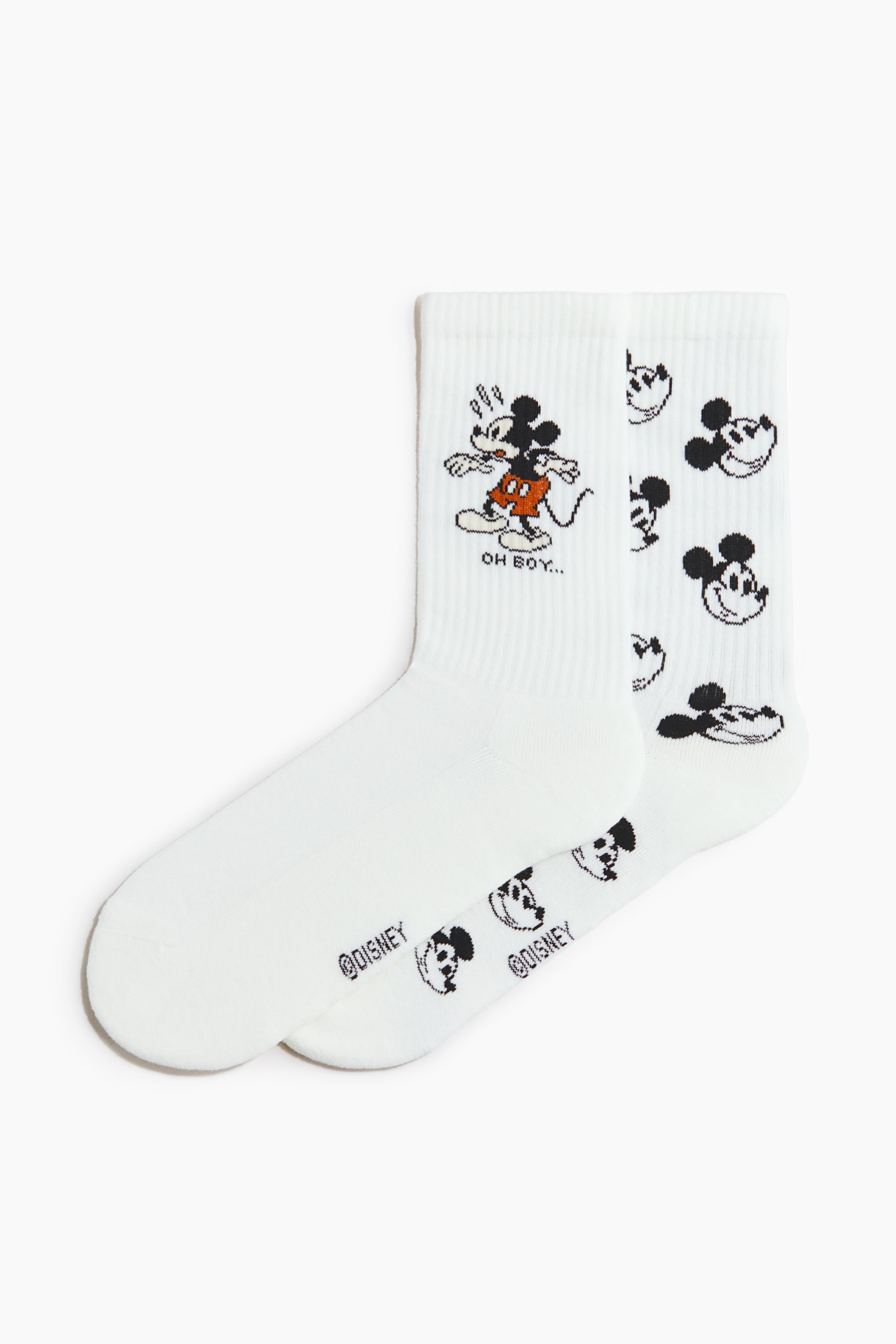 2-pack de calcetines - Blanco/Mickey Mouse/Blanco/Los Simpsons/Negro/Keith Haring/Blanco/Beastie Boys/Blanco/Rocky/Blanco/Fight Club/Gris jaspeado/Mickey Mouse/Gris jaspeado/Keith Haring/Blanco/New York Knicks/Negro/Chicago Bulls/Negro/Philadelphia 76ers/Blanco/Los Angeles Lakers/Gris jaspeado/Snoopy/Blanco/Honda/Rosa/Keith Haring/Negro/Disney/Negro/Ford