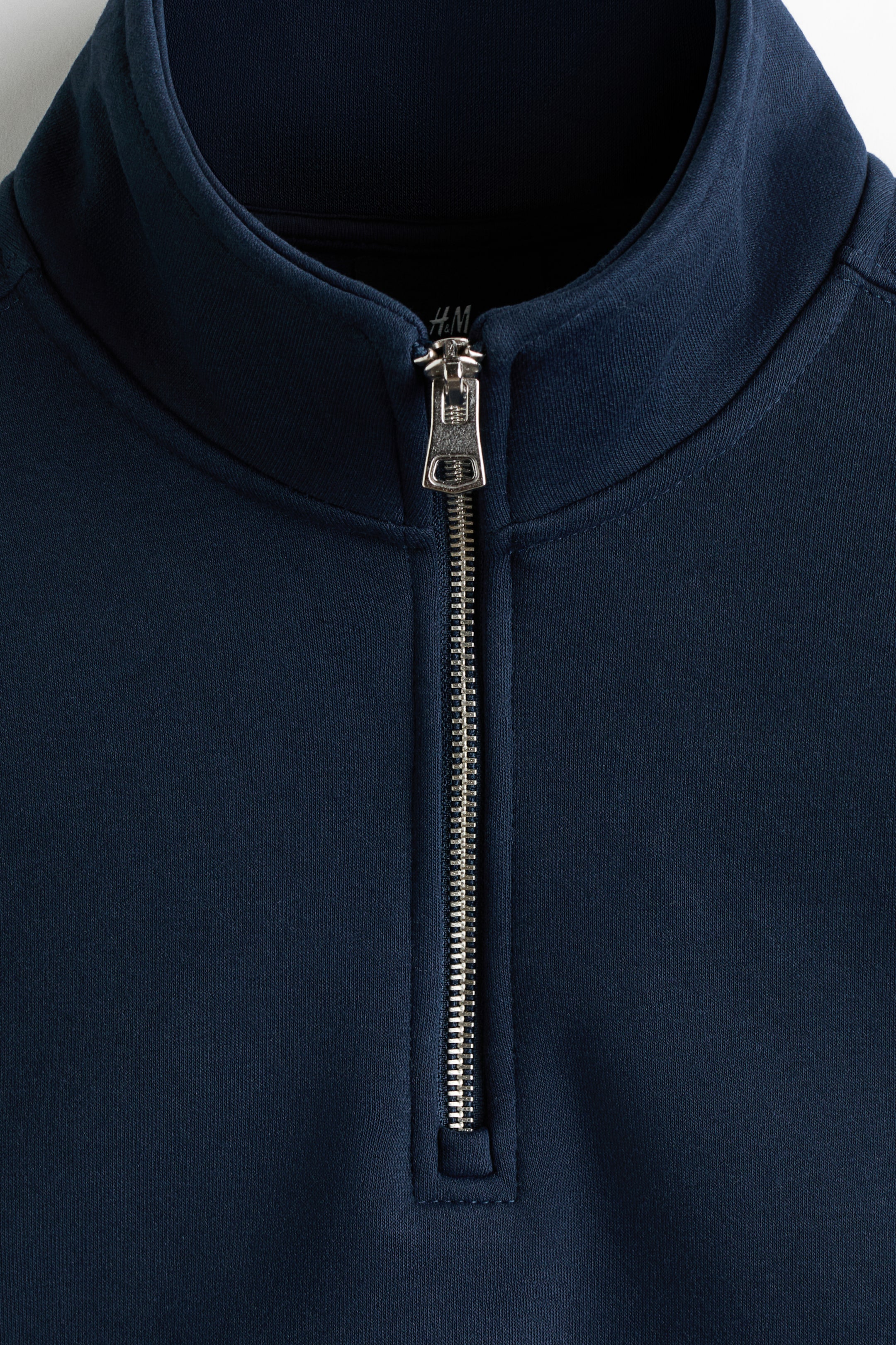 Loose Fit Half-Zip Sweatshirt
