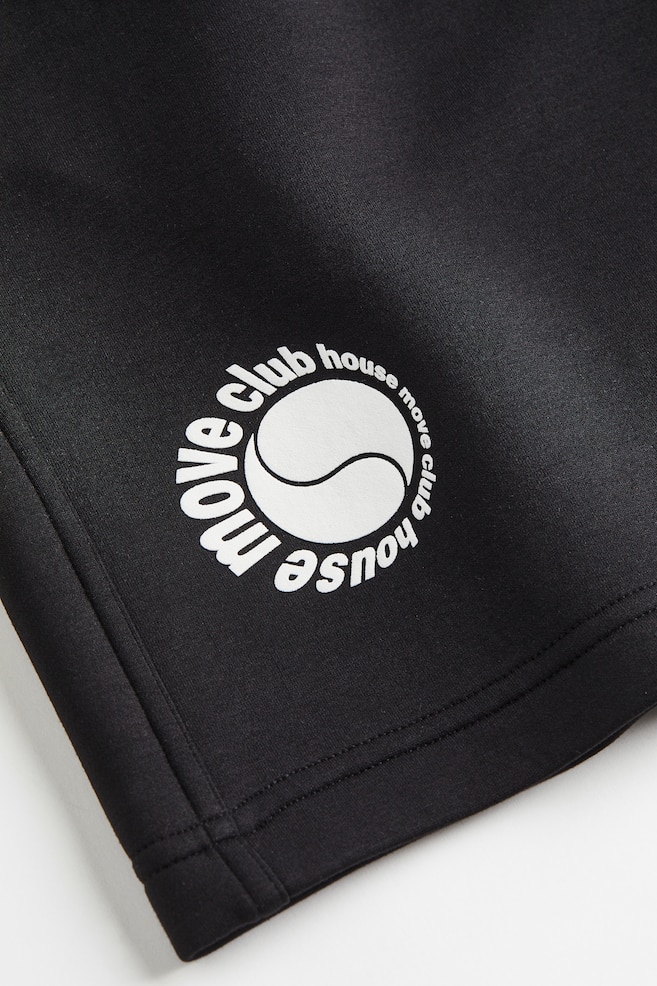 DryMove™ Sports shorts - Black/White/Dark green/Black/dc/dc/dc - 3