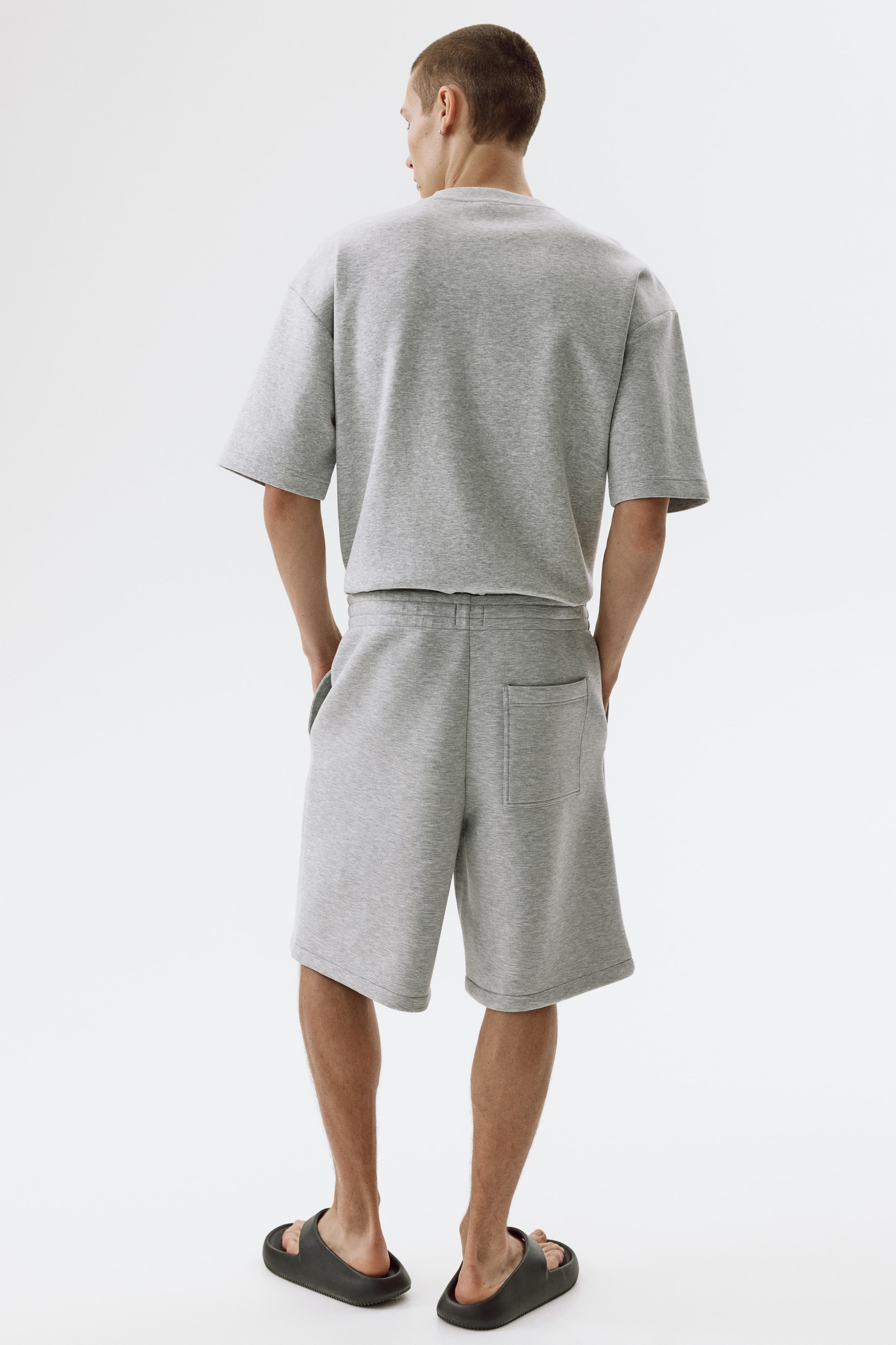 Relaxed-Fit Scuba Shorts