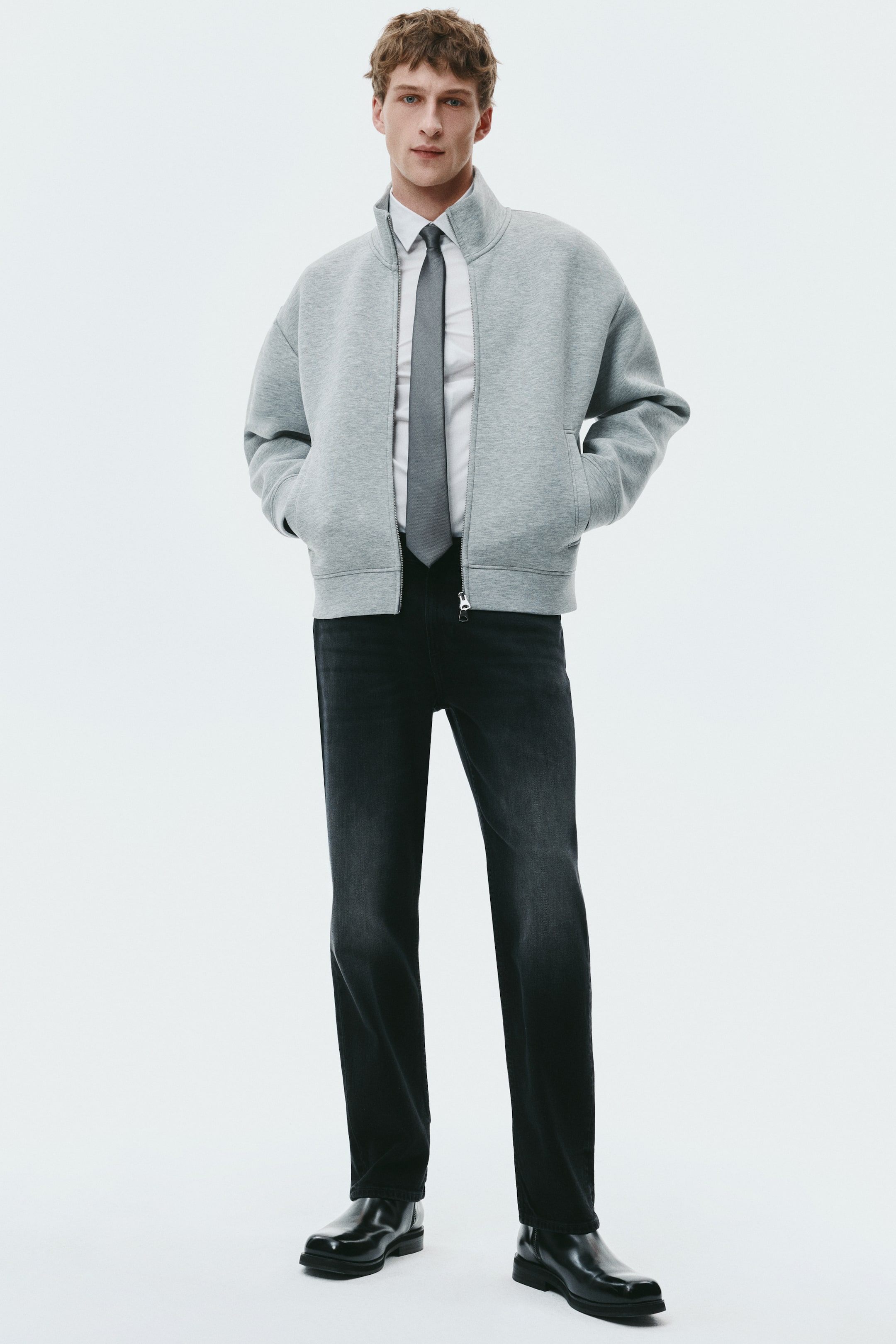 Agrandir l'image: Regular Jeans - Noir - HOMME | H&M FR 1