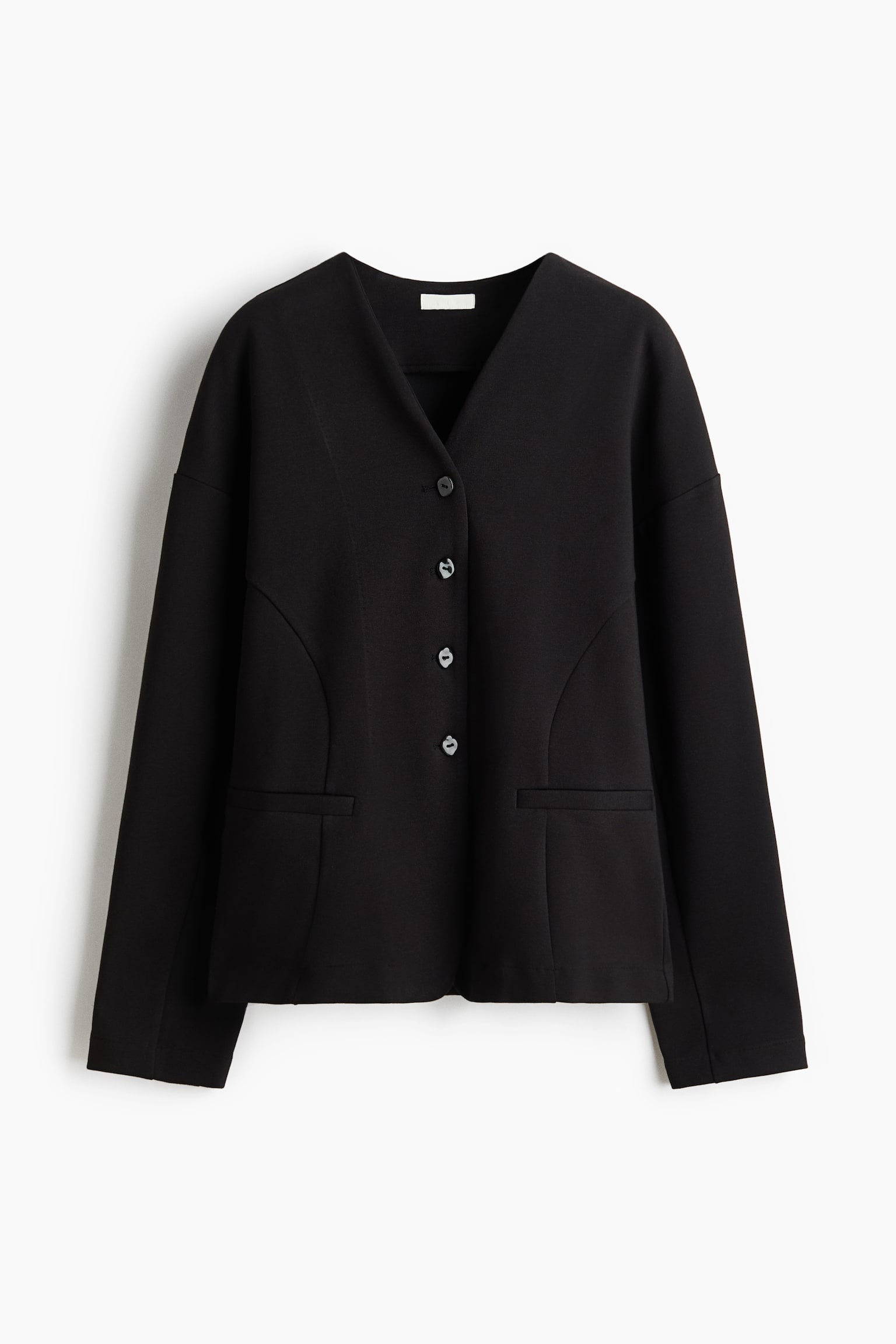 Blazer de punto - Negro/Café