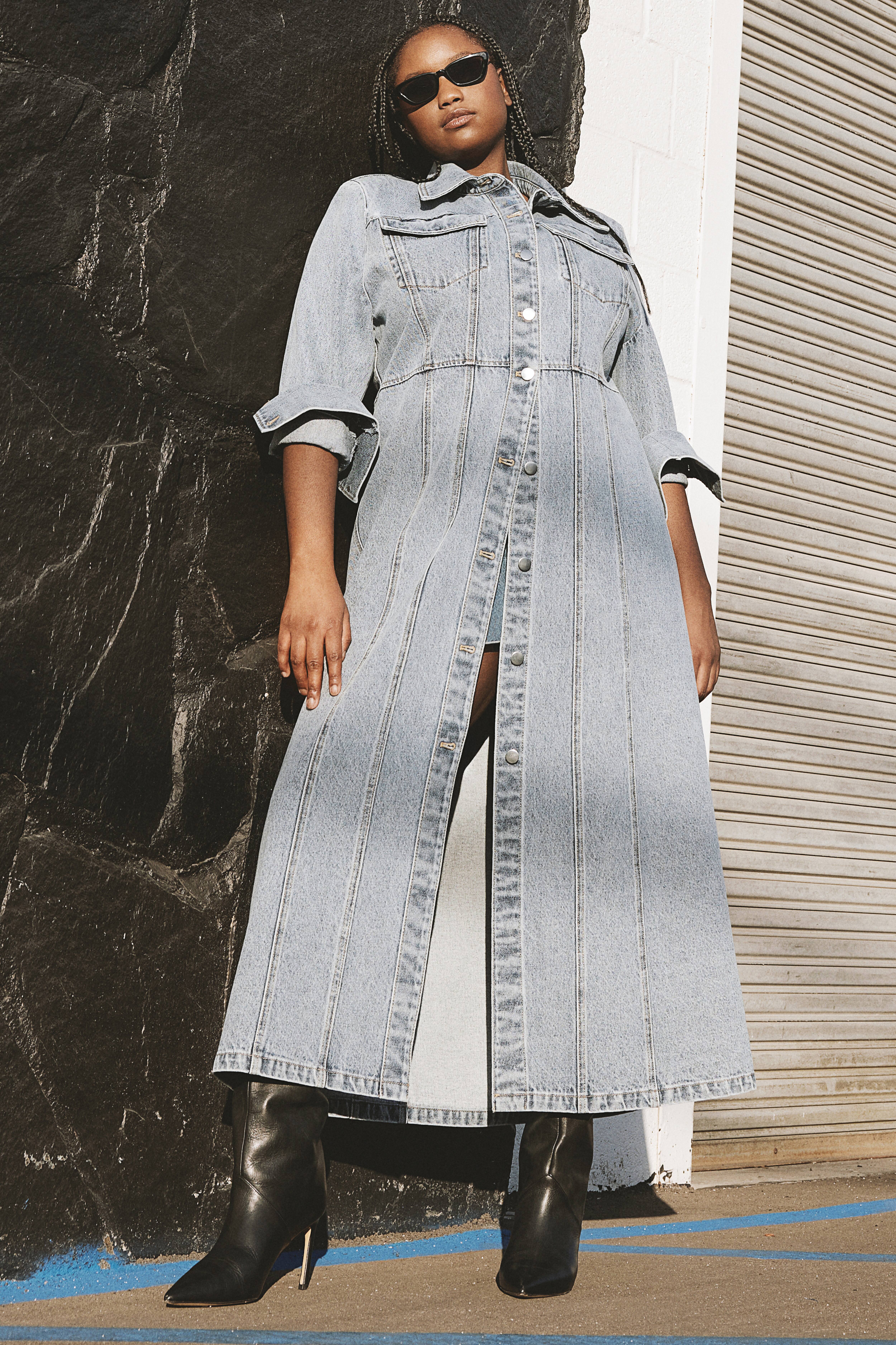 Denim Shirt Dress