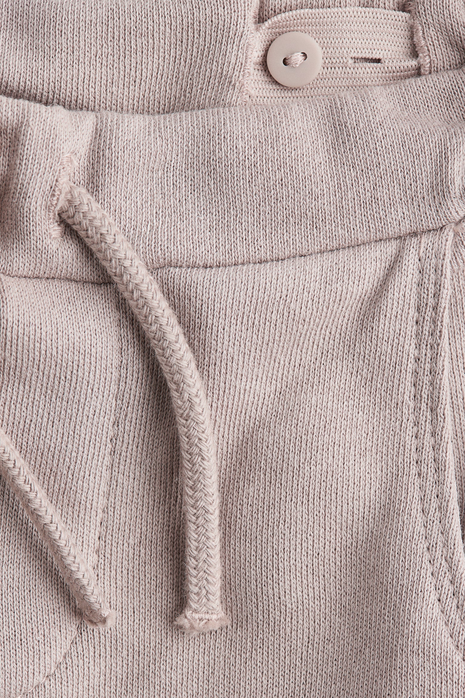 Joggers i sweatshirtkvalitet - Lys beige/Mørkegrå - 2