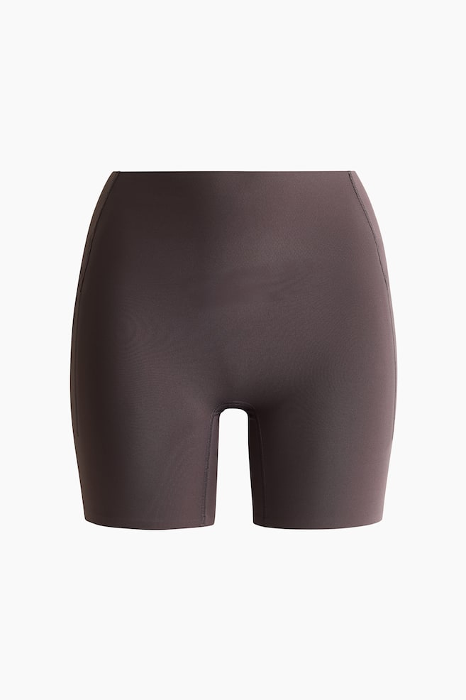 Sports Bike Shorts with SculptMove™ - Dark heather/Black/Dark taupe - 1