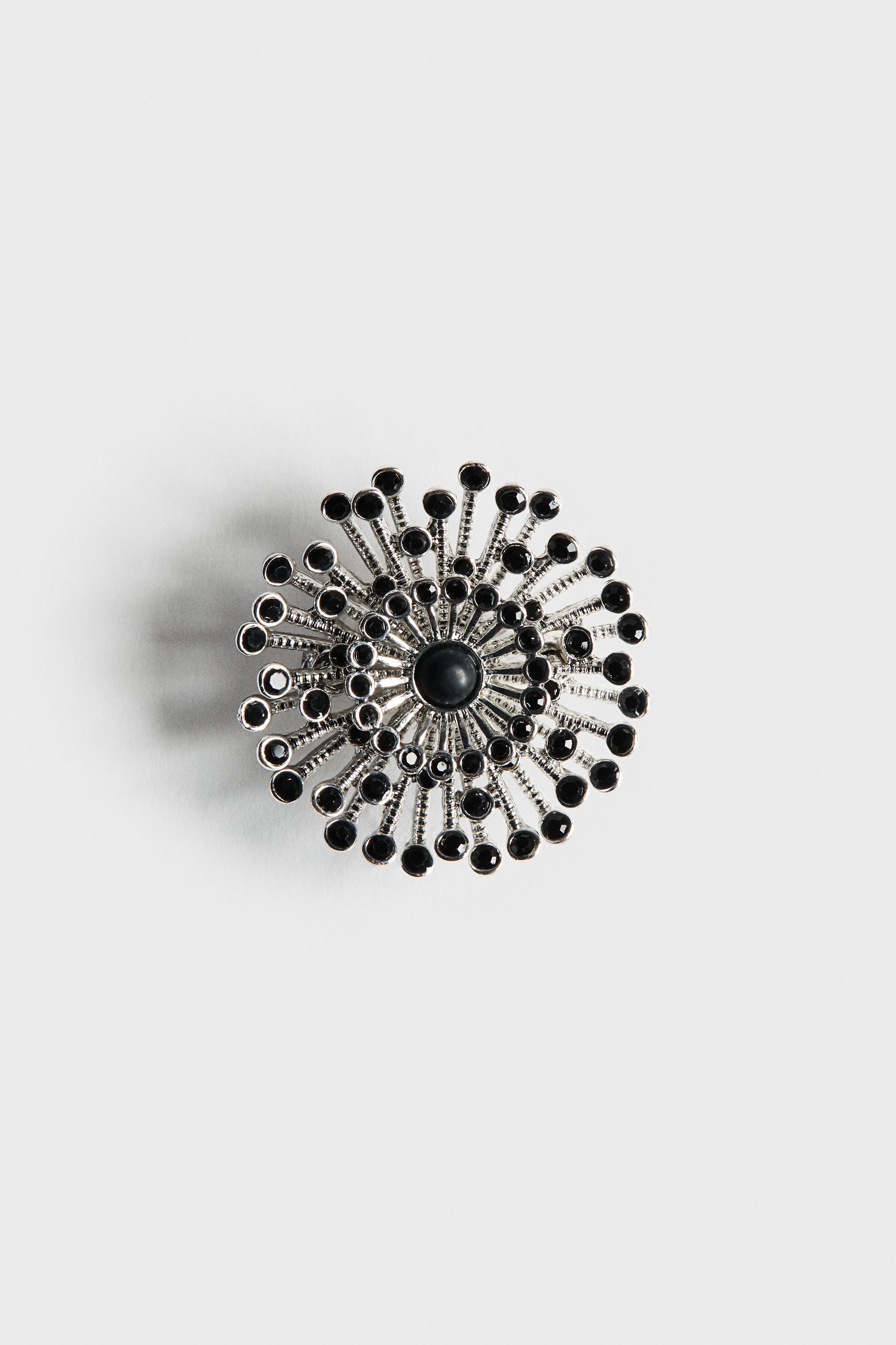 H & M - Metal brooch - ブラック