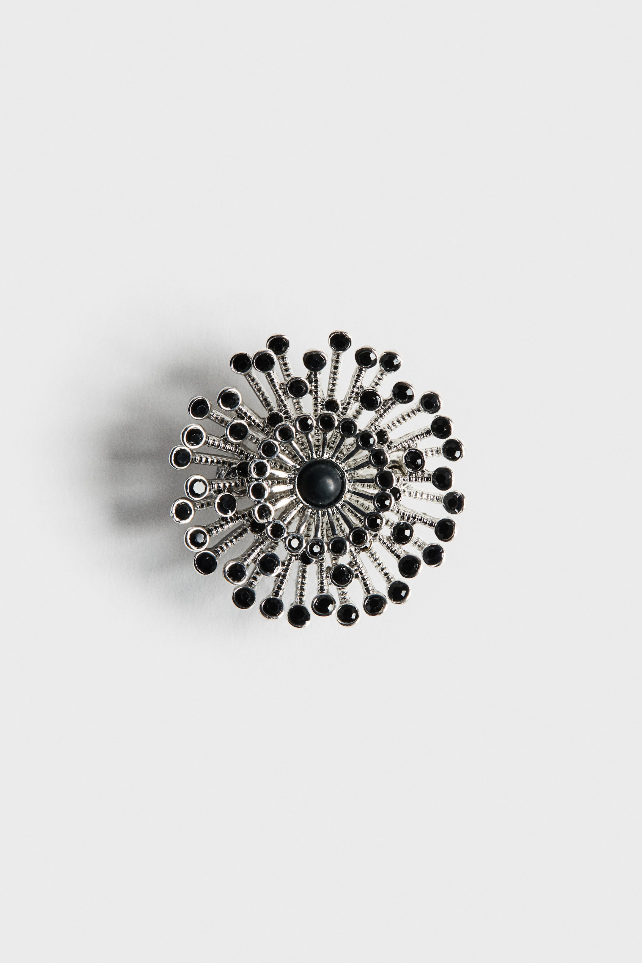 Agrandir l'image: Metal brooch - Black/Silver-coloured - HOMME | H&M CH 1