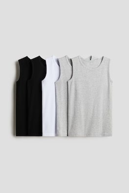 5-pack tanktop i bomull