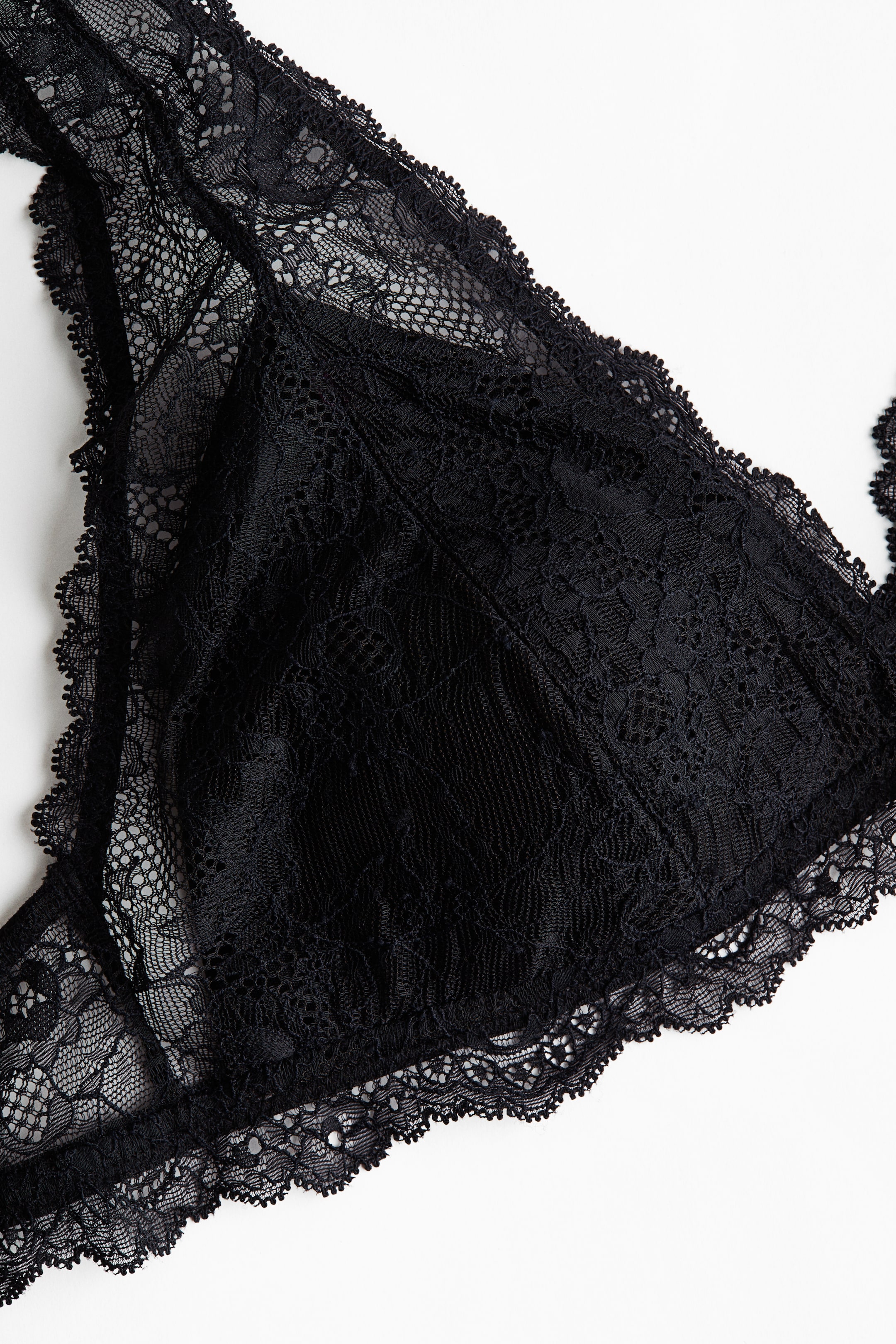 Padded Soft-Cup Lace Bra
