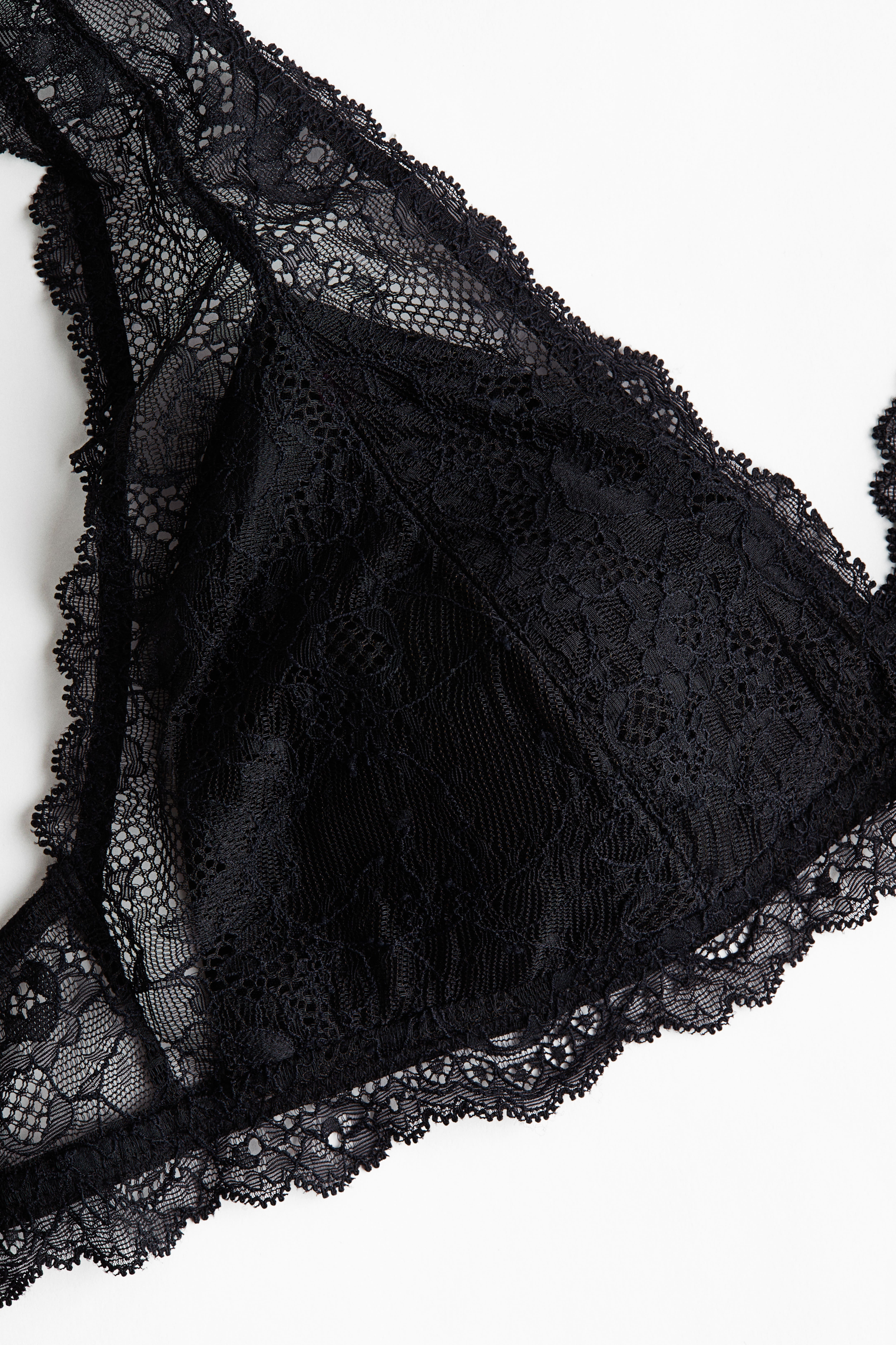 Padded Soft-Cup Lace Bra
