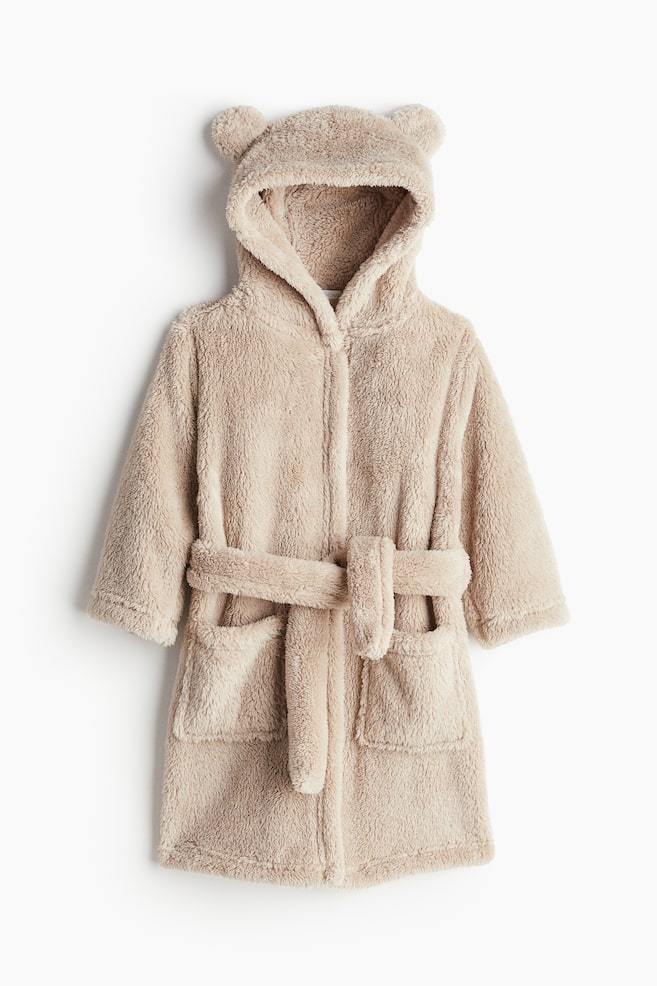 Dressing gown - Beige/Pink - 1