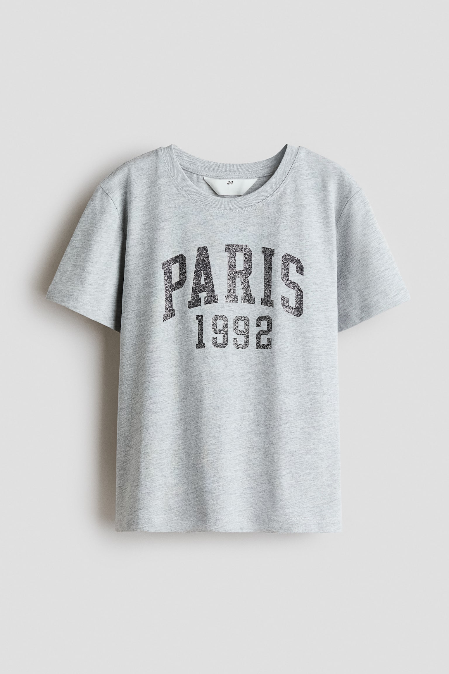 Playera con diseño - Gris jaspeado claro/Paris/Azul claro/French L'Avenue/Crema/Milano - 1