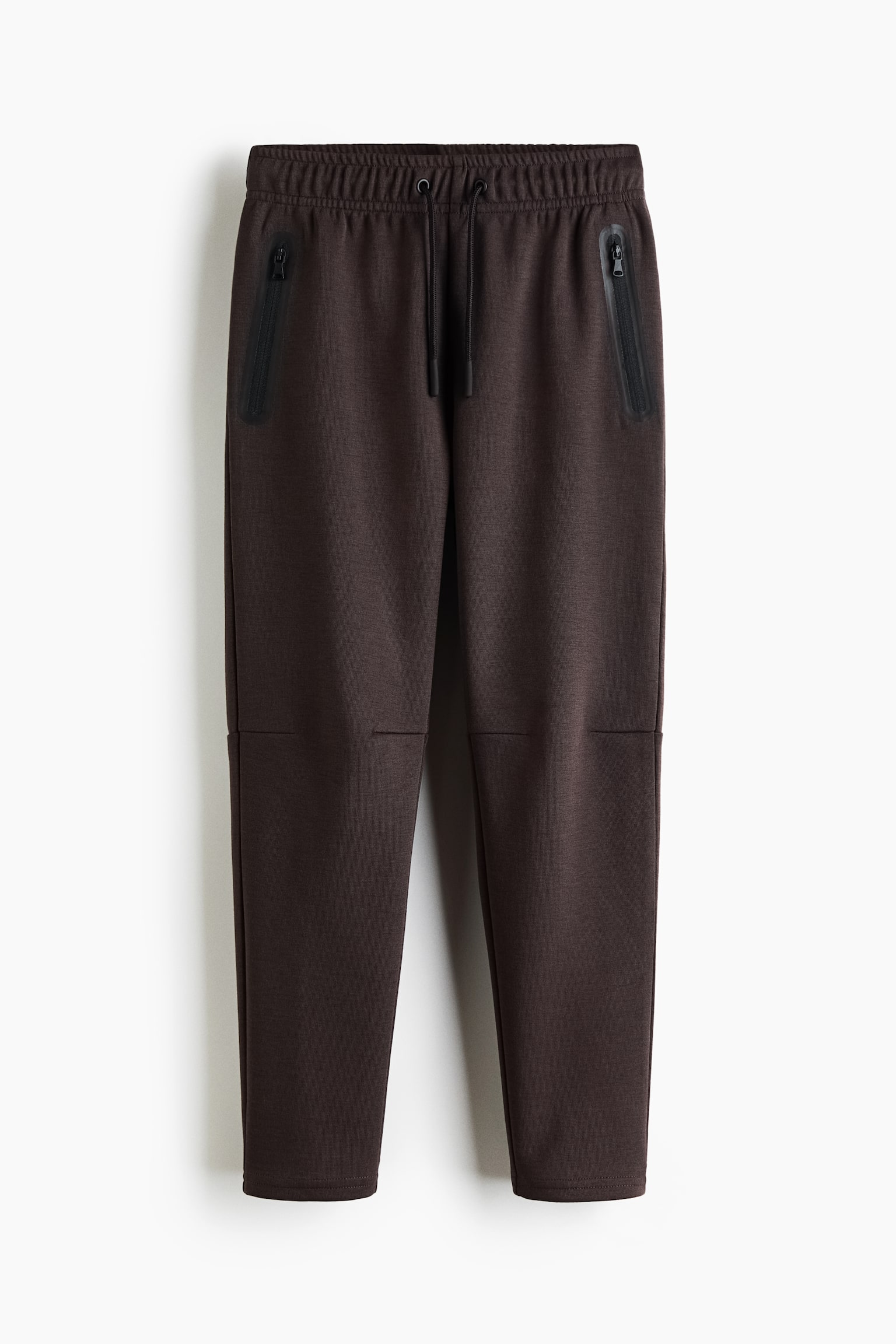 Slim Fit -treenijoggersit DryMove™ - Tummanruskea/Jäätikönvihreä/Musta - 1