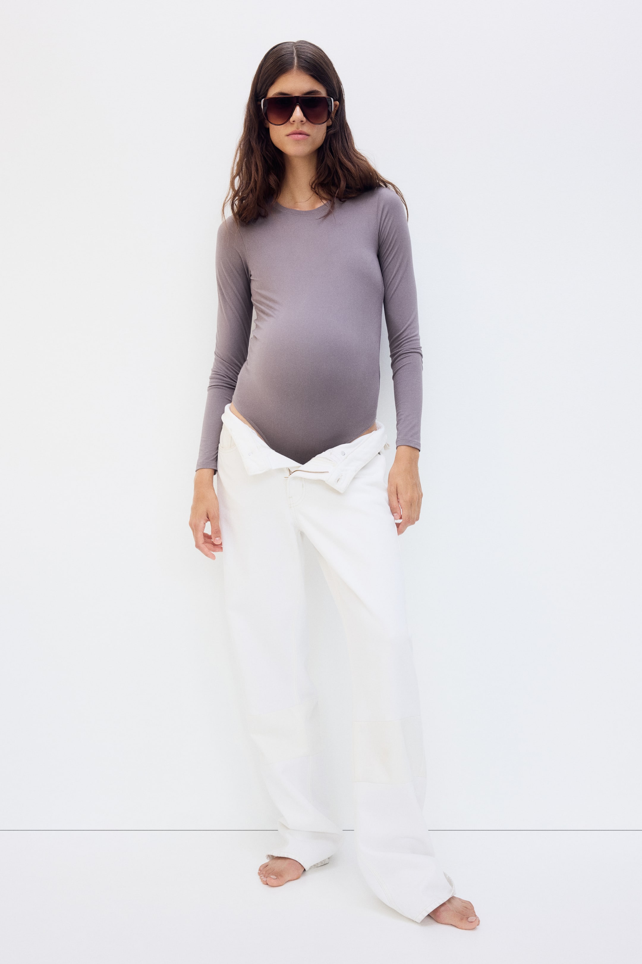 MAMA Long-Sleeved Bodysuit