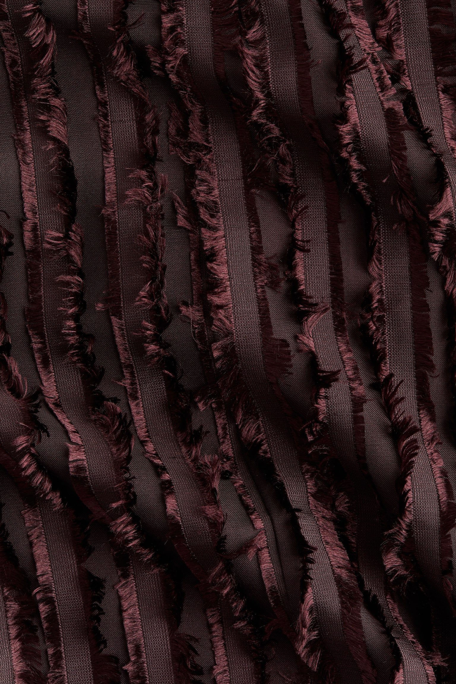 Halenka z žakárové tkaniny - Tmavá švestkově fialová - 4