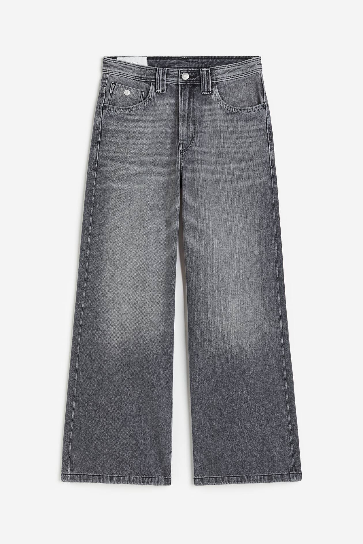 ブーツカットルーズデニム - グレー - Men | H&M JP