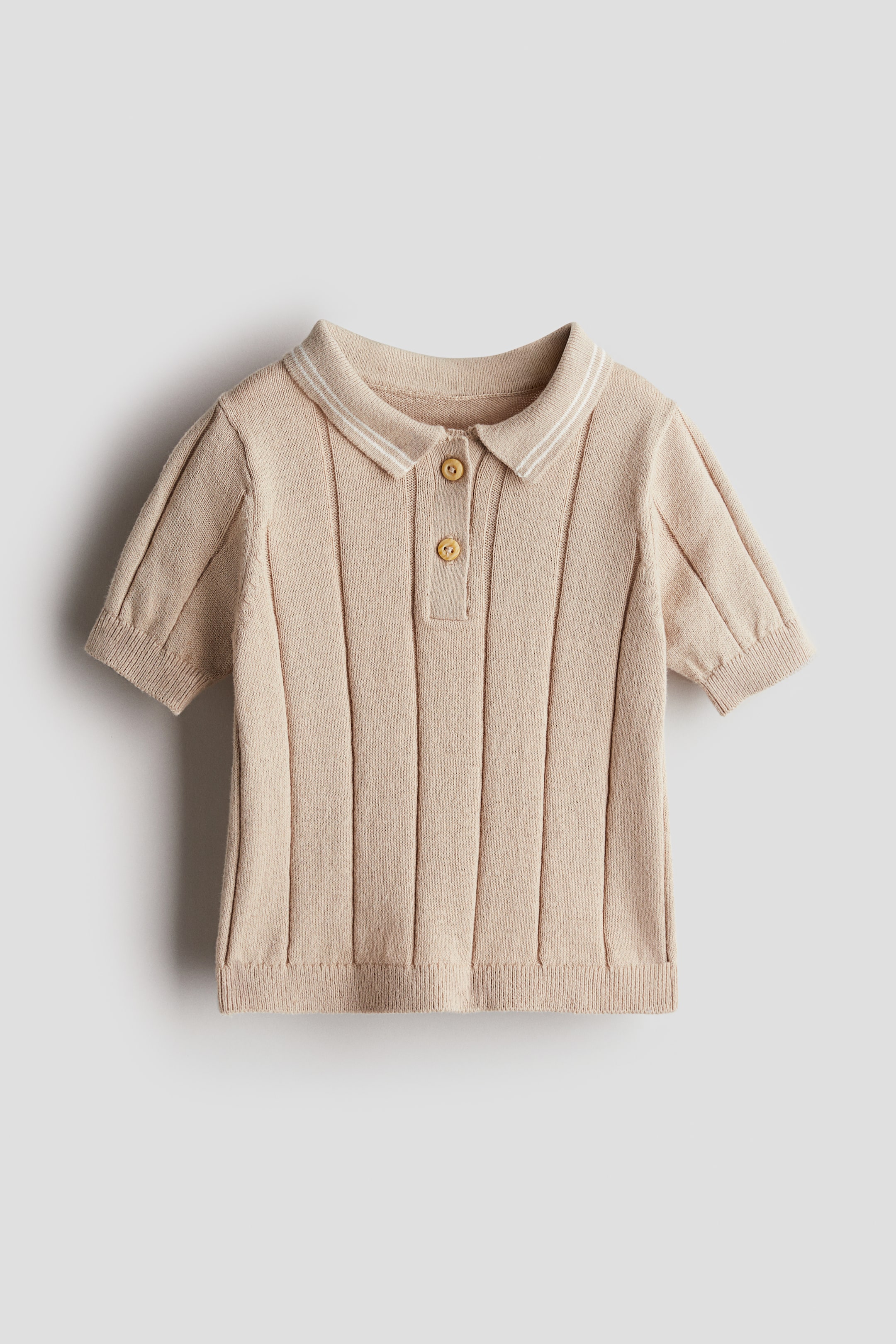 Knit Polo Shirt