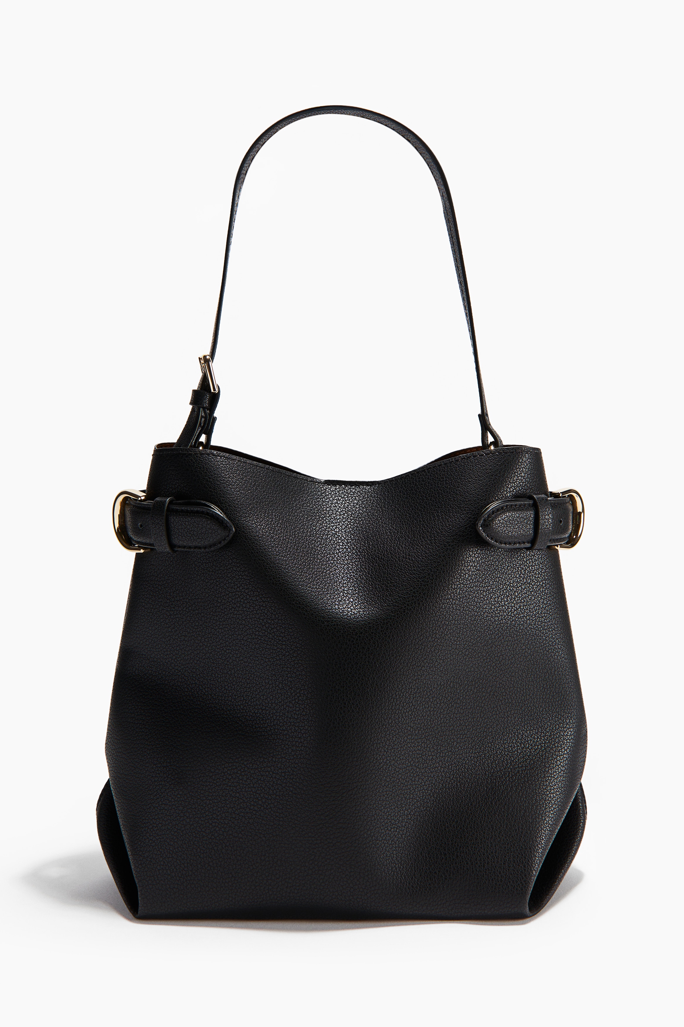 H & M - トートバッグ ポーチ付き - ブラック